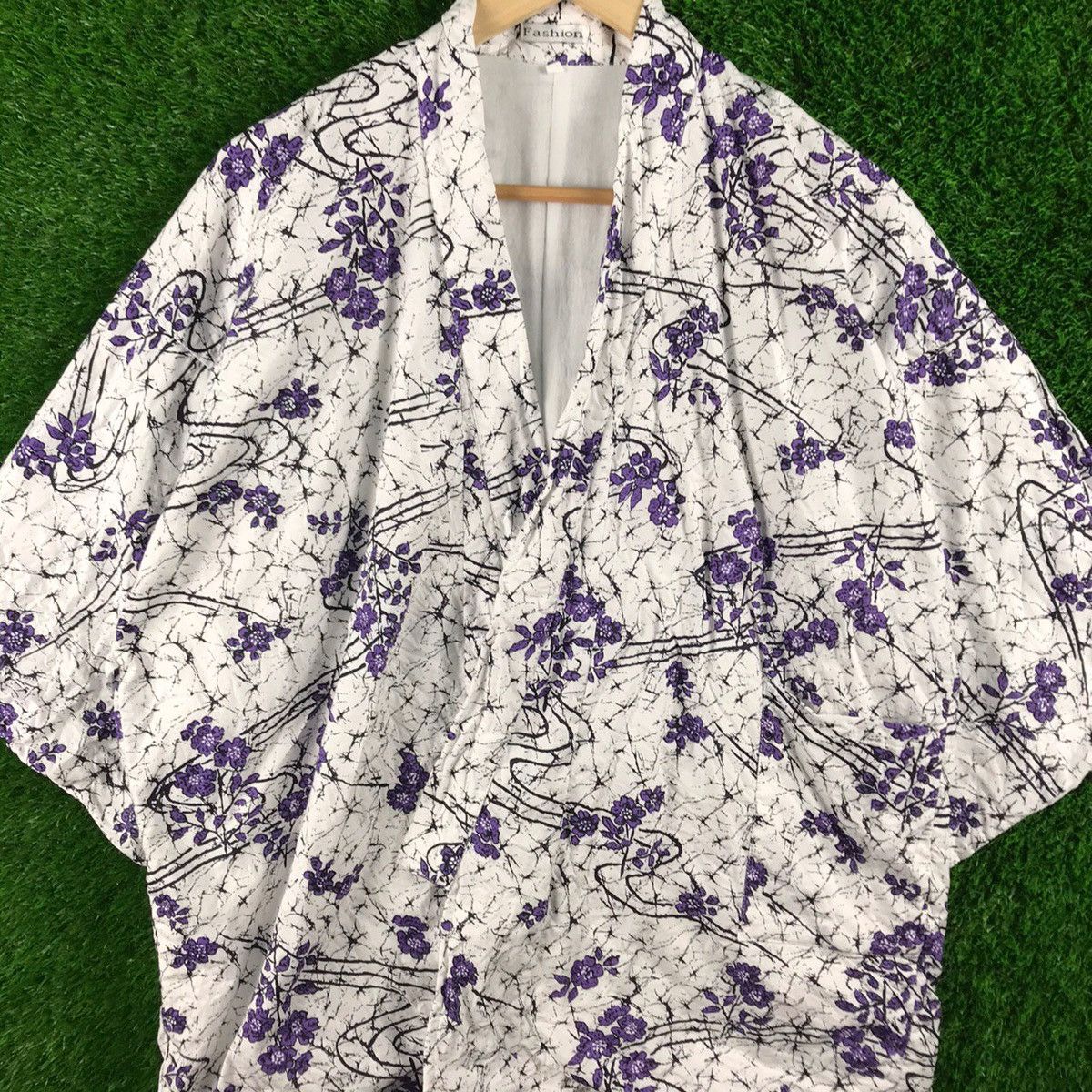 Japanese Brand Vintage Kimono Floral Japanese Traditional Size US L / EU 52-54 / 3 - 4 Thumbnail