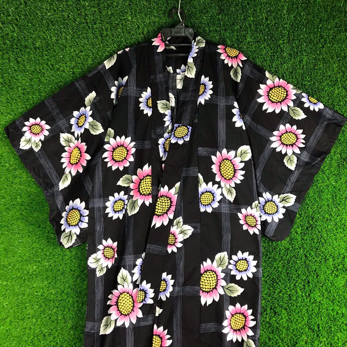 Japanese Brand 💥RARE💥Vintage Kimono Floral Japanese Traditional Size US L / EU 52-54 / 3 - 6 Thumbnail