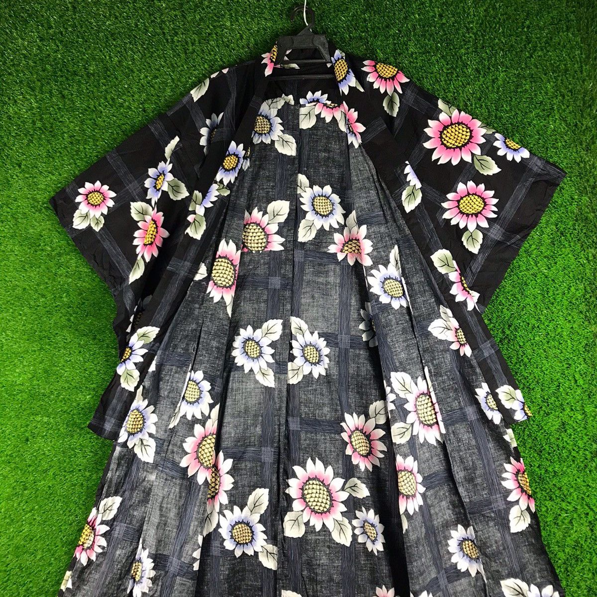 Japanese Brand 💥RARE💥Vintage Kimono Floral Japanese Traditional Size US L / EU 52-54 / 3 - 4 Thumbnail