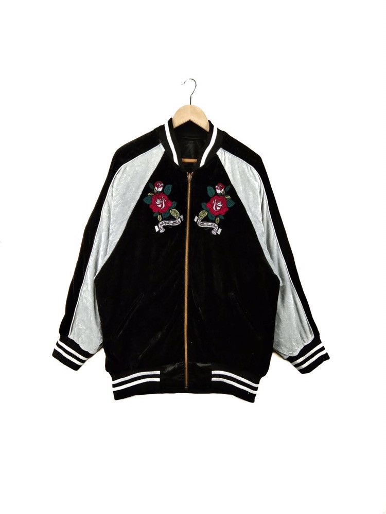 Japanese Brand × Vintage Reversible Sukajan Jacket Embroidery Size US XL / EU 56 / 4 - 1 Thumbnail