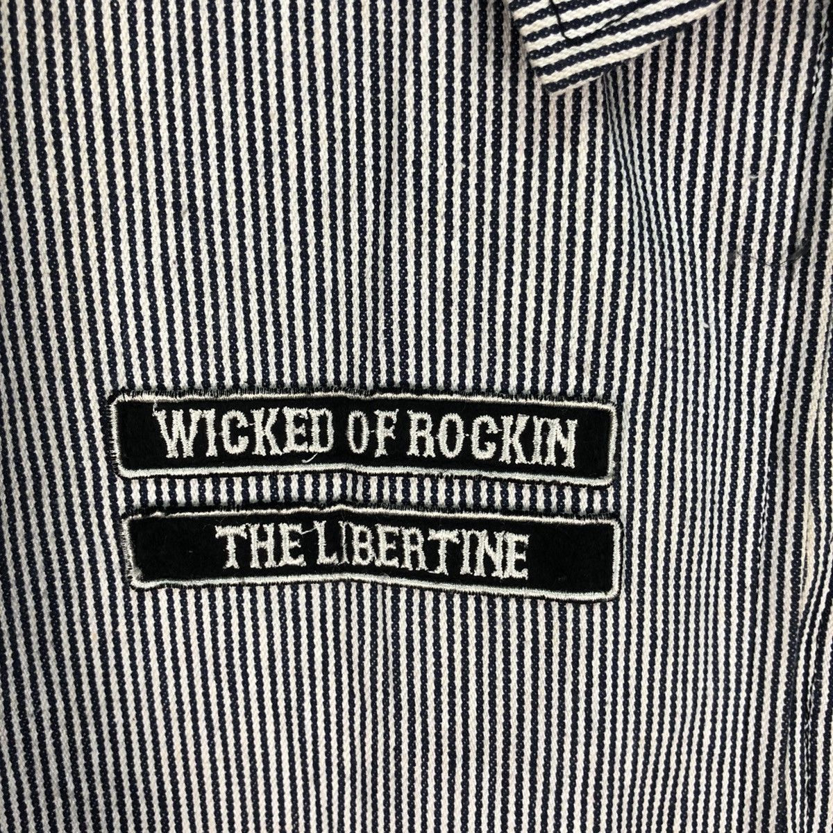 Japanese Brand × Vintage Vintage The Etbx Work Clothing Hickory Stripe Size US M / EU 48-50 / 2 - 4 Thumbnail