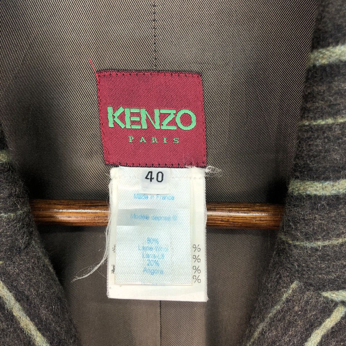 Kenzo Vintage Kenzo Paris Stripes Blazers Size US S / EU 44-46 / 1 - 5 Thumbnail