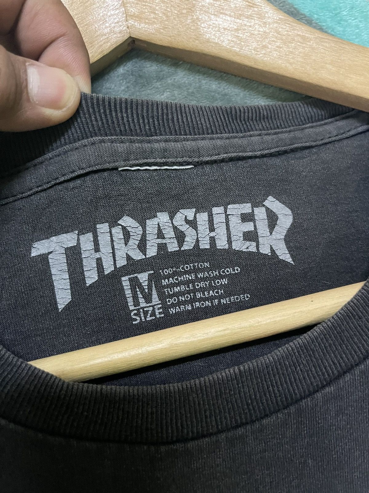 Thrasher THRASHER MAGAZINE FIRST COVER FADED T SHIRT Size US M / EU 48-50 / 2 - 8 Thumbnail