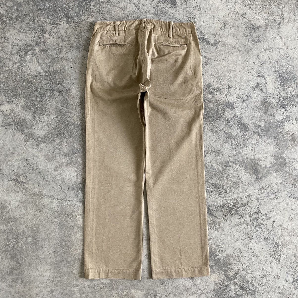 Beams Plus VTG Beams Made In Japan Cropped Trouser Chino Pants Size US 30 / EU 46 - 7 Thumbnail