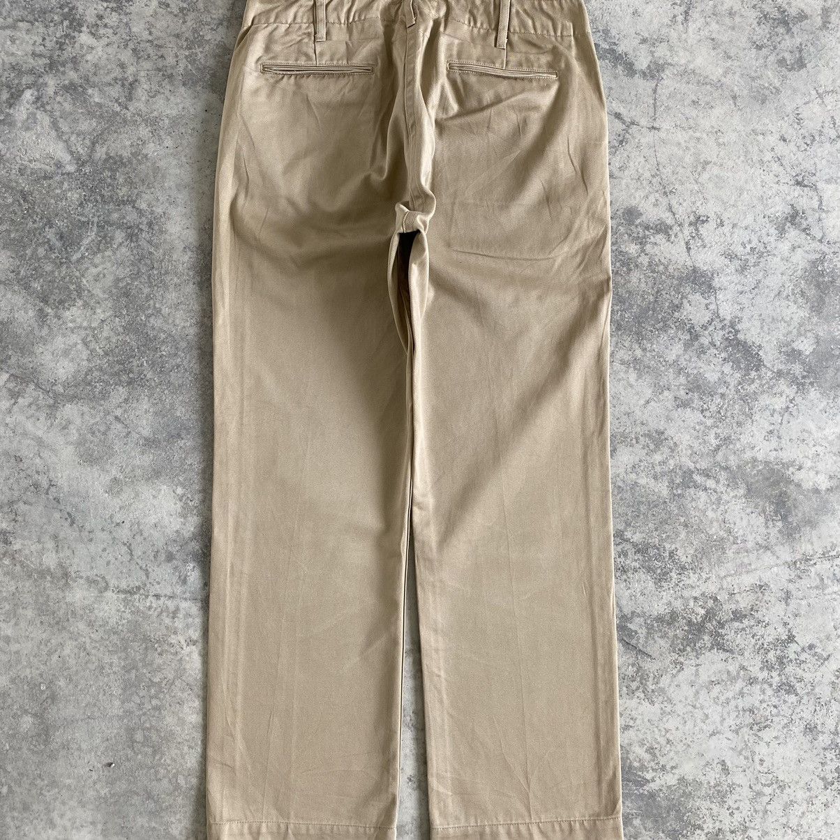 Beams Plus VTG Beams Made In Japan Cropped Trouser Chino Pants Size US 30 / EU 46 - 10 Thumbnail