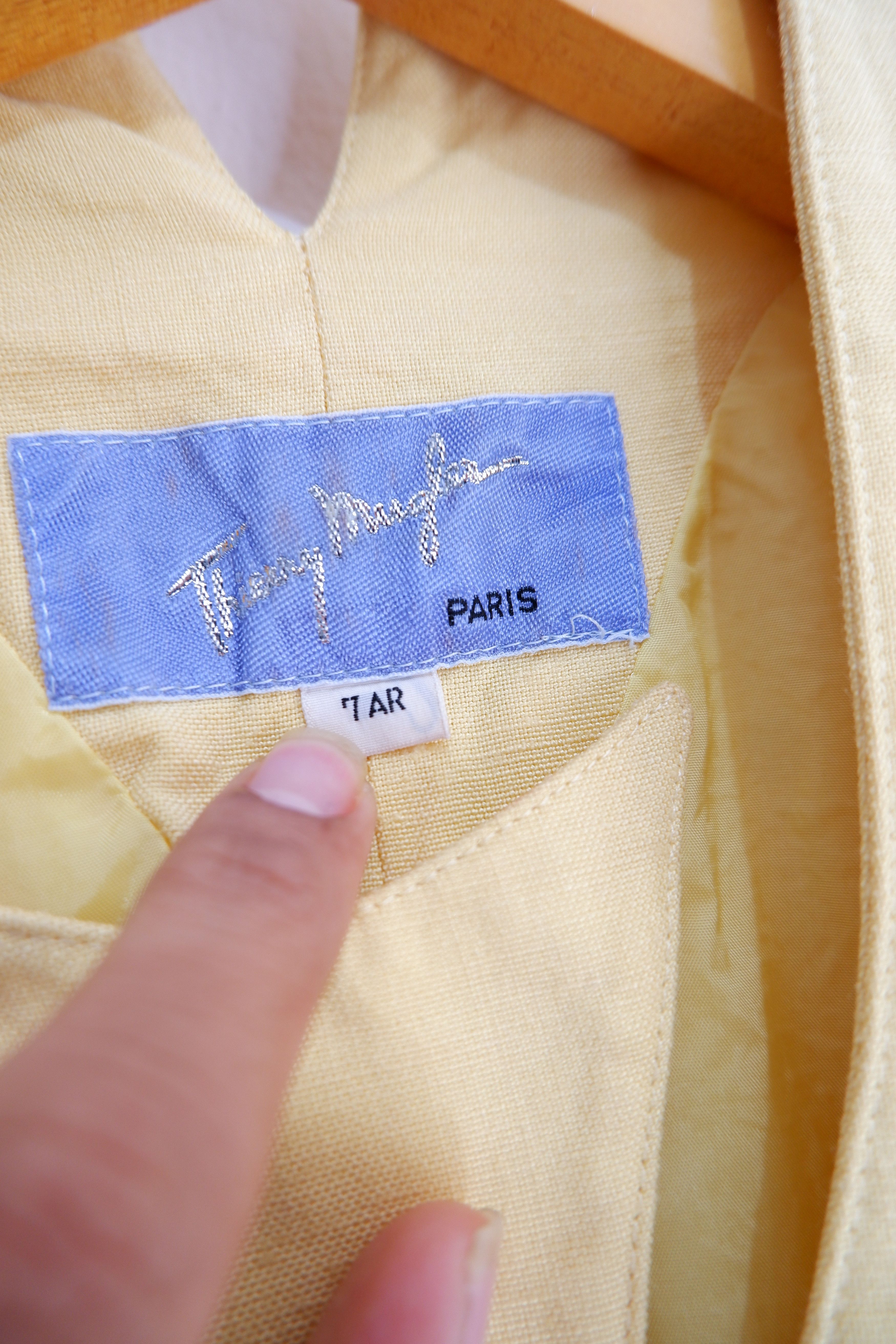 Thierry Mugler Vintage 1980's Thierry Mugler Blazer Jacket Size S / US 4 / IT 40 - 5 Thumbnail