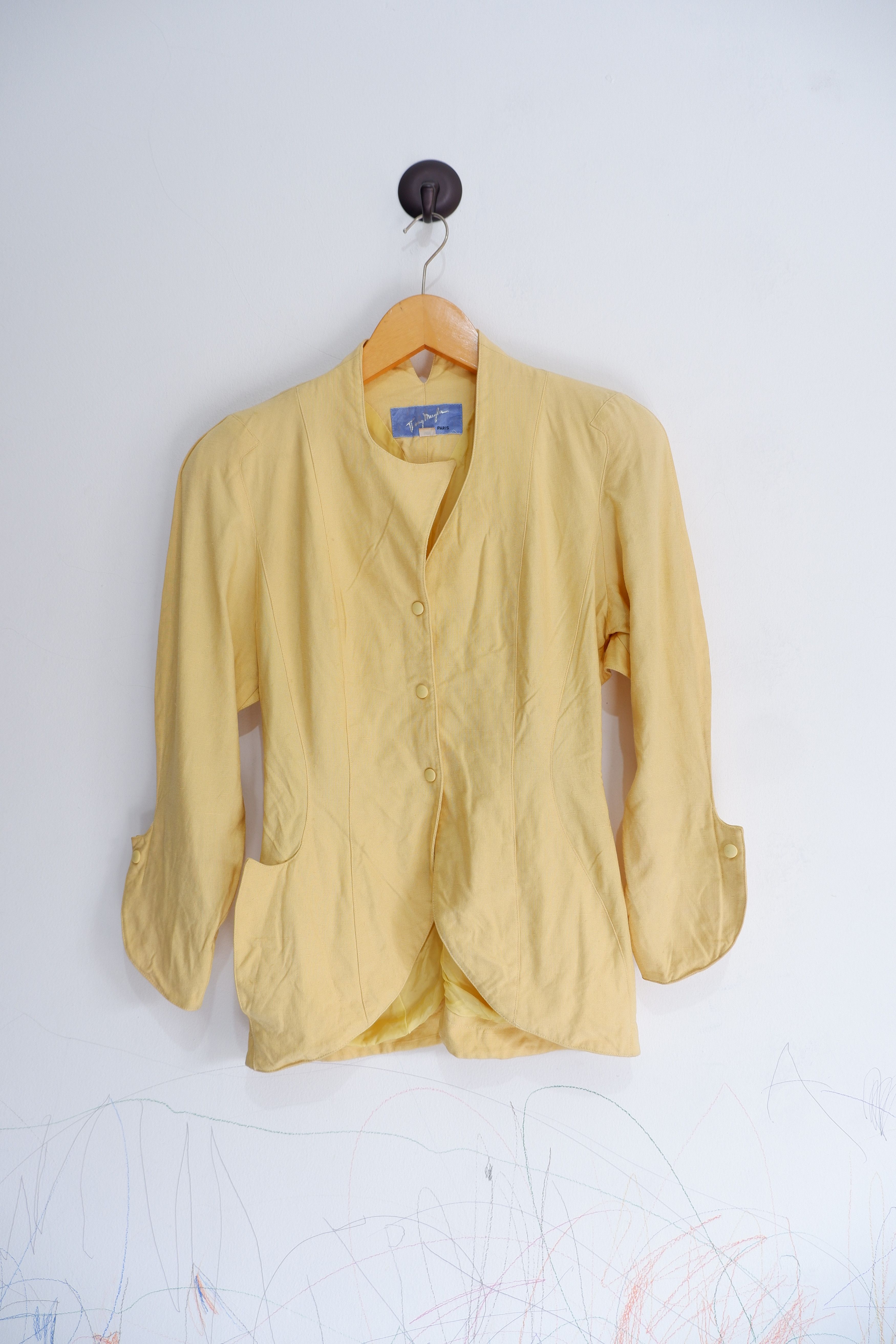 Thierry Mugler Vintage 1980's Thierry Mugler Blazer Jacket Size S / US 4 / IT 40 - 1 Thumbnail