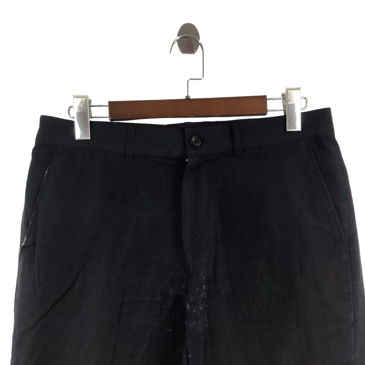 Margaret Howell MARGARET HOWELL Distressed Black Casual Trousers Pant Size US 32 / EU 48 - 2 Thumbnail