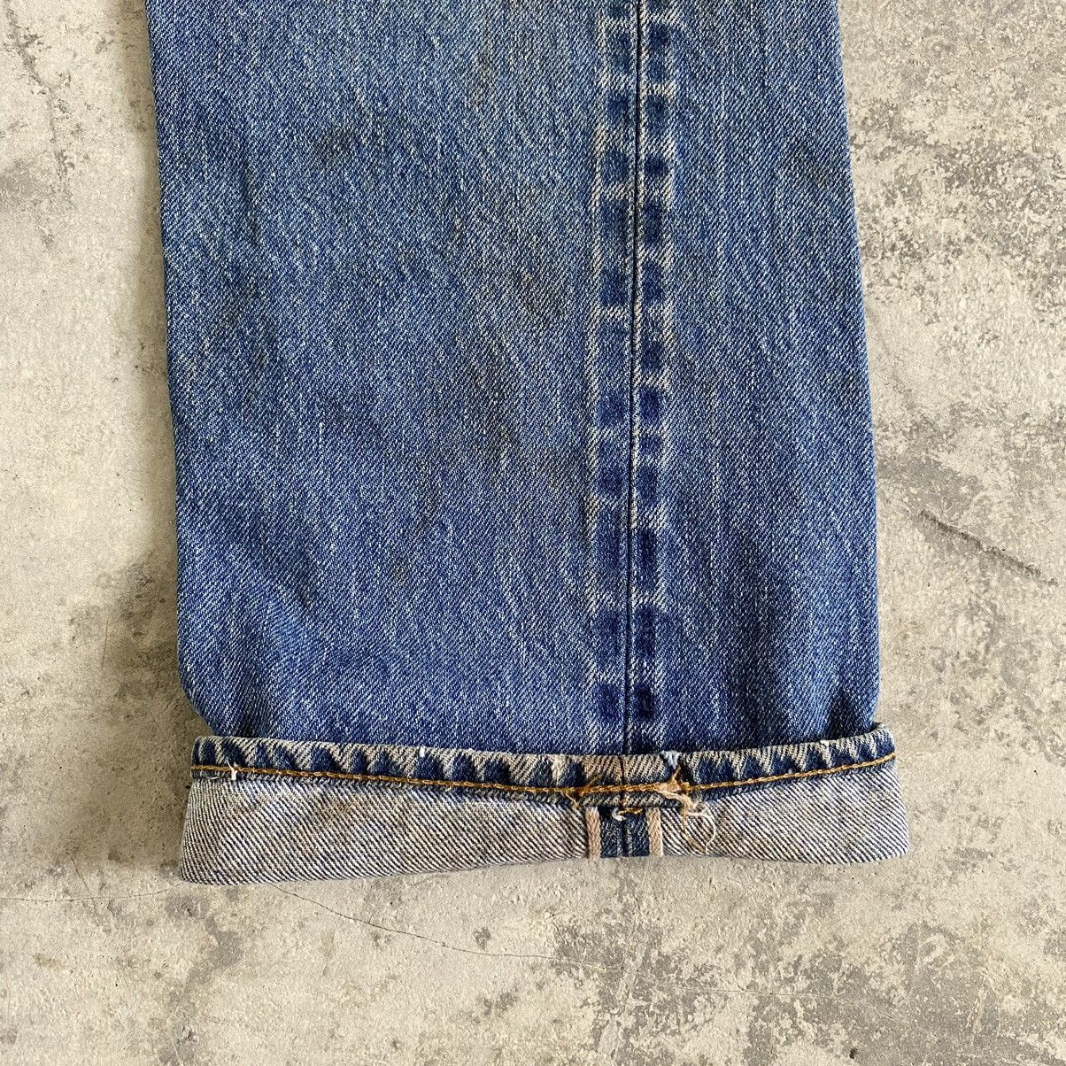 Levi's Vintage 70’s 80's Levi's 501 Selvedge Dirty Denim Jeans Size US 26 / EU 42 - 7 Thumbnail