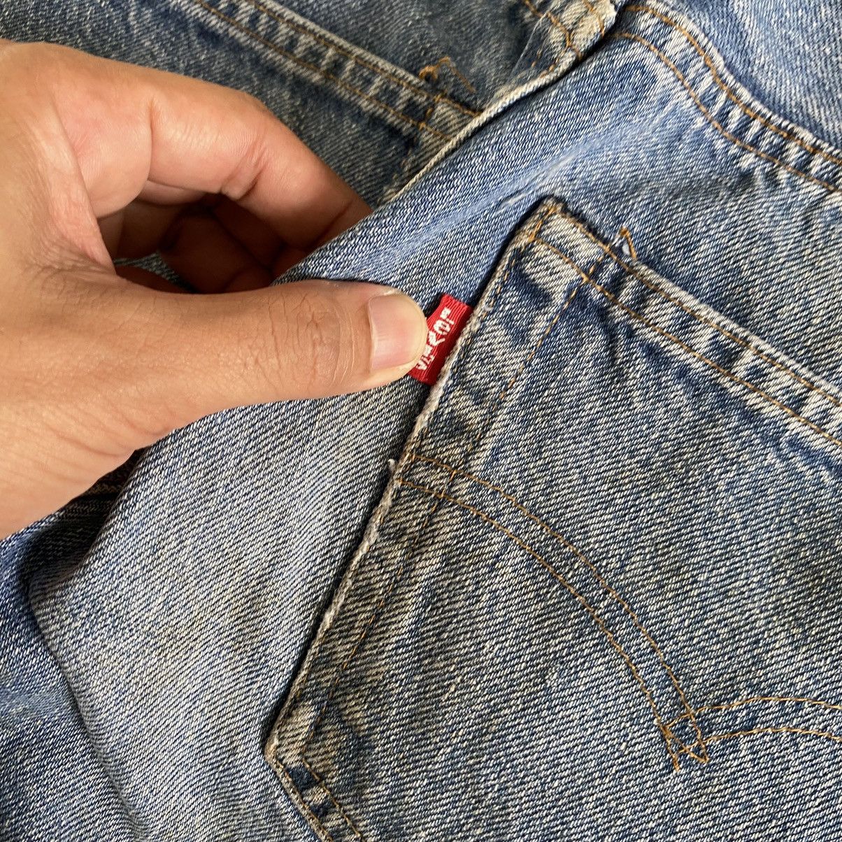 Levi's Vintage 70’s 80's Levi's 501 Selvedge Dirty Denim Jeans Size US 26 / EU 42 - 16 Thumbnail