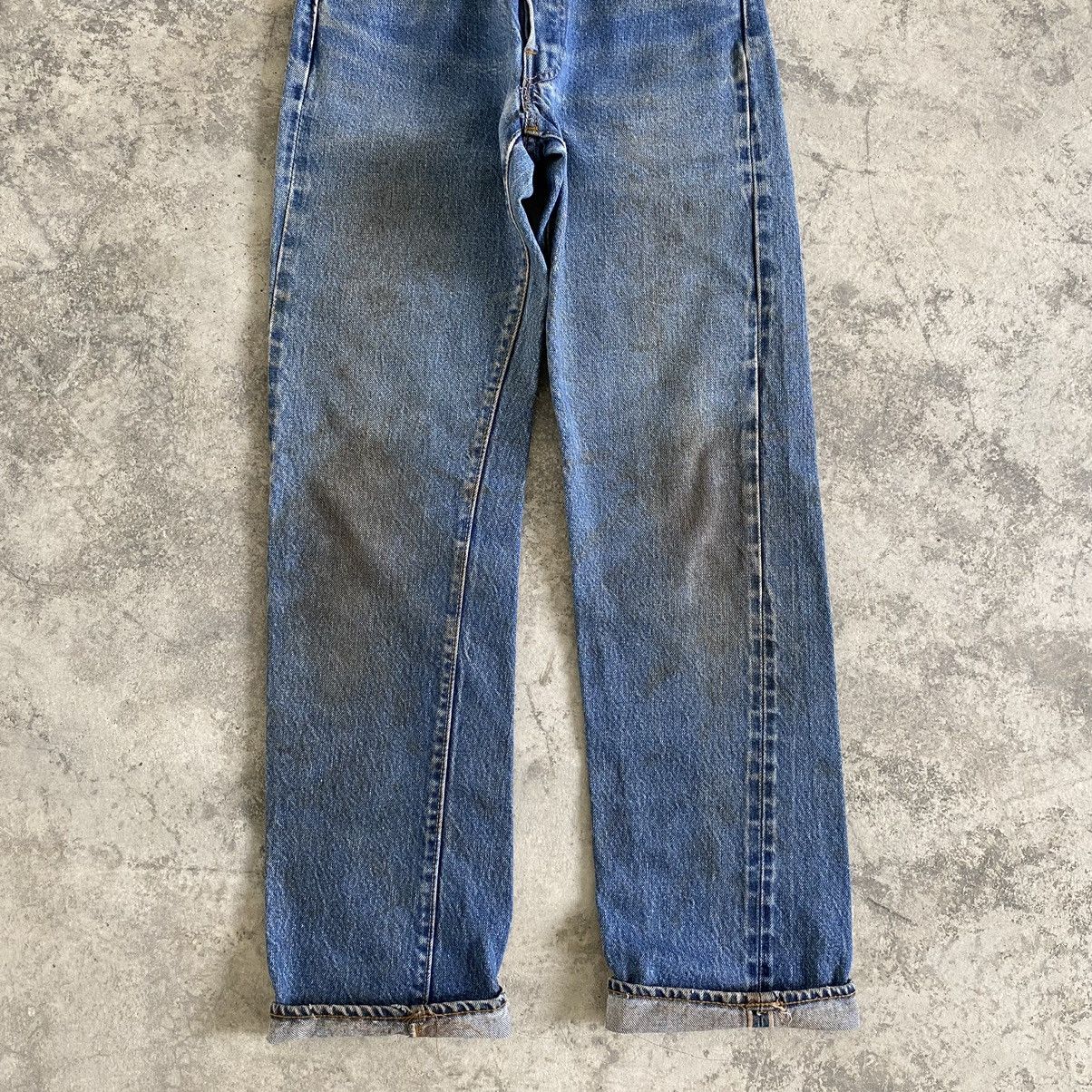 Levi's Vintage 70’s 80's Levi's 501 Selvedge Dirty Denim Jeans Size US 26 / EU 42 - 4 Thumbnail
