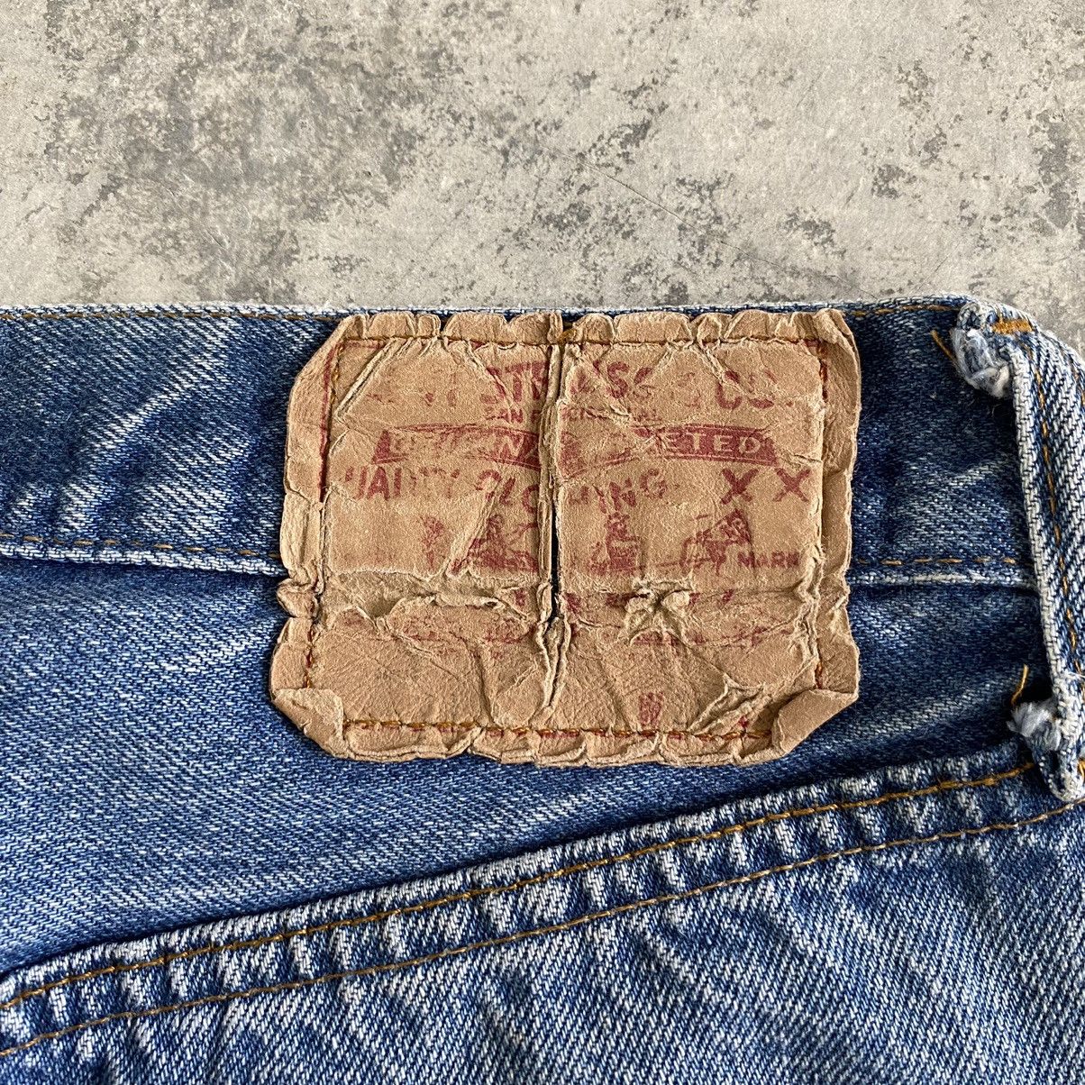 Levi's Vintage 70’s 80's Levi's 501 Selvedge Dirty Denim Jeans Size US 26 / EU 42 - 17 Thumbnail