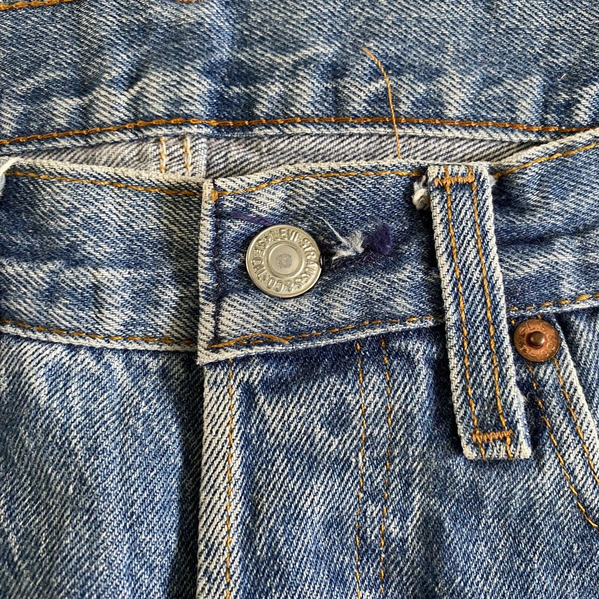 Levi's Size 29x29.5 Vintage 80's Levi's 501 Stone Washed Jeans Size US 29 - 6 Thumbnail