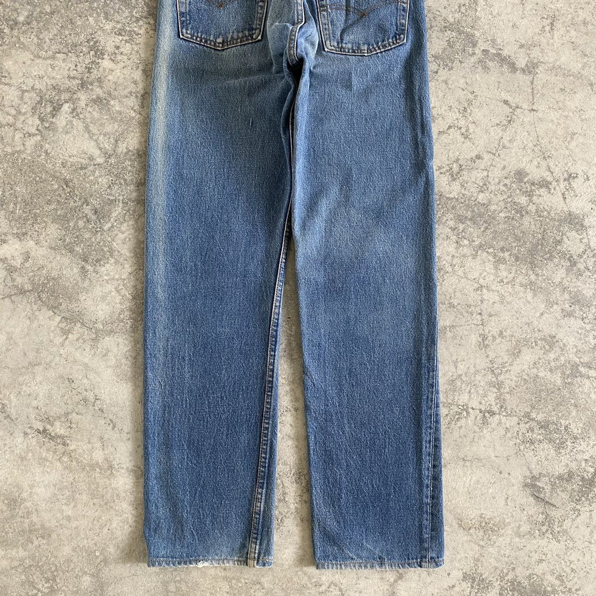 Levi's Size 29x29.5 Vintage 80's Levi's 501 Stone Washed Jeans Size US 29 - 11 Thumbnail