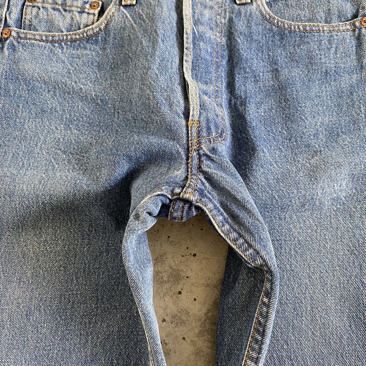 Levi's Size 29x29.5 Vintage 80's Levi's 501 Stone Washed Jeans Size US 29 - 5 Thumbnail