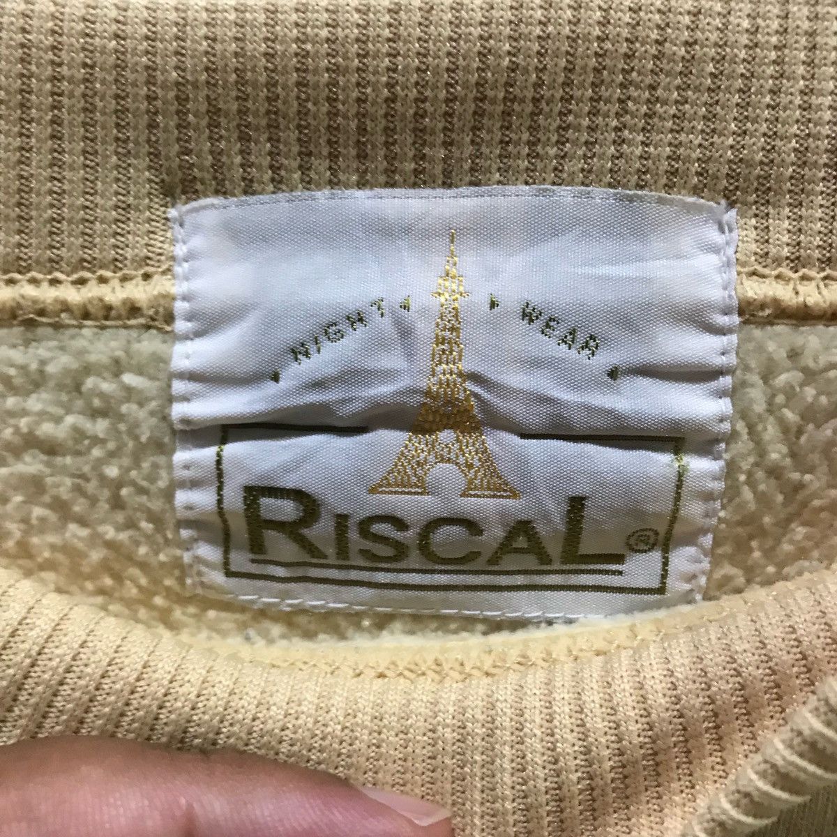 Japanese Brand Riscal Night Wear Sweatshirts Size M Size US M / EU 48-50 / 2 - 8 Thumbnail