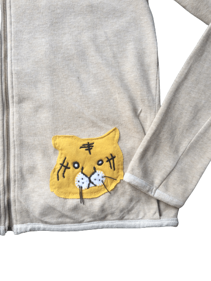 Issey Miyake Né-Net Cat Zip Up Hoodie #D-204 Size S / US 4 / IT 40 - 4 Thumbnail
