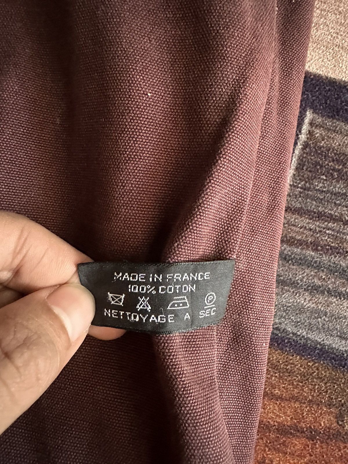 Vintage Hermes Two Tone Tote Bag