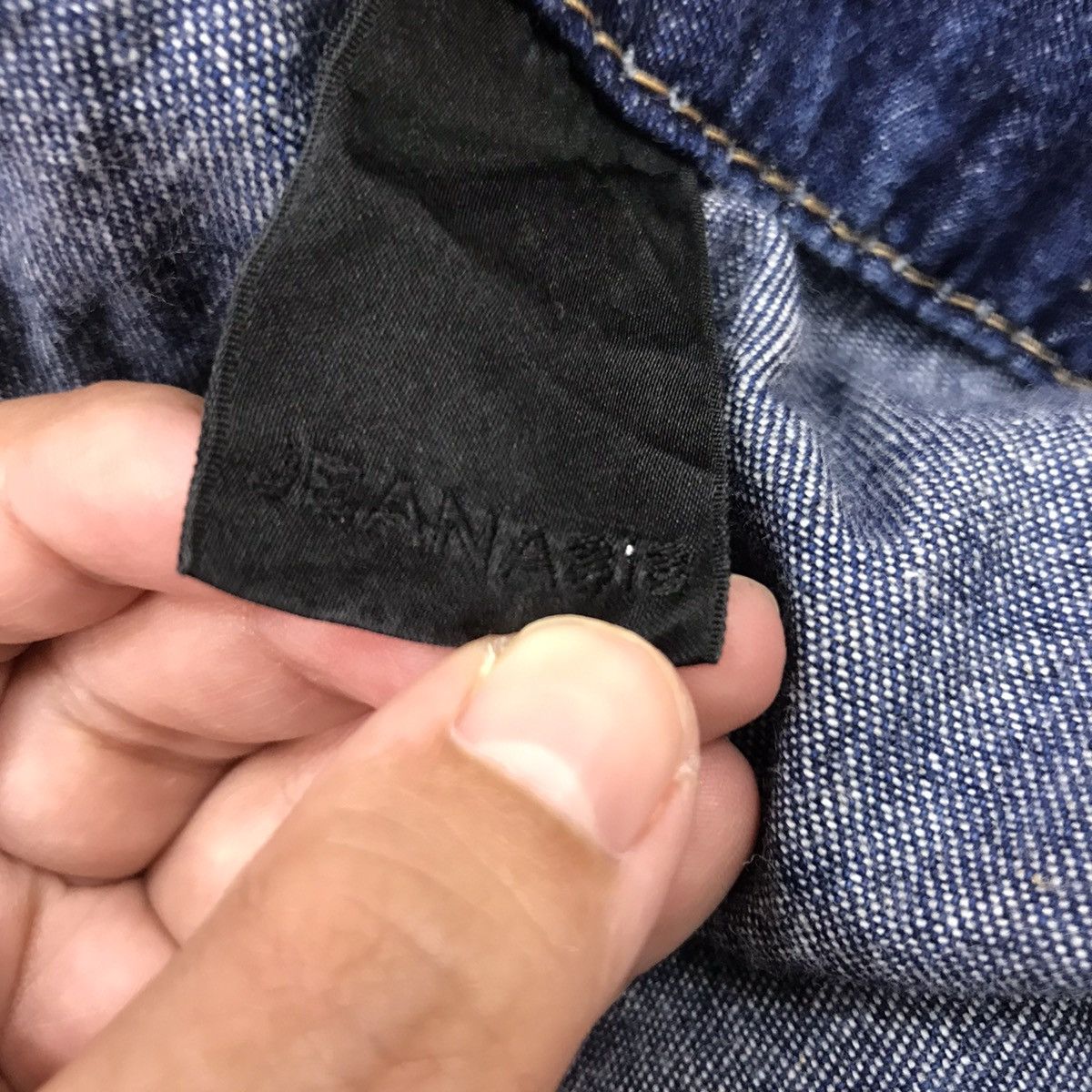 Japanese Brand Vintage JEANASIS JapaneseBrand Baggy JeansTrousersCasualPant Size 36" / US 14 / IT 50 - 4 Thumbnail