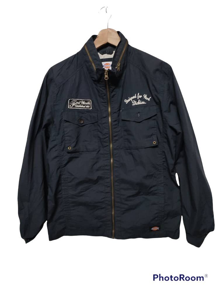 Dickies Vintage Dickies Zip Up Light Jacket Size US L / EU 52-54 / 3 - 1 Thumbnail