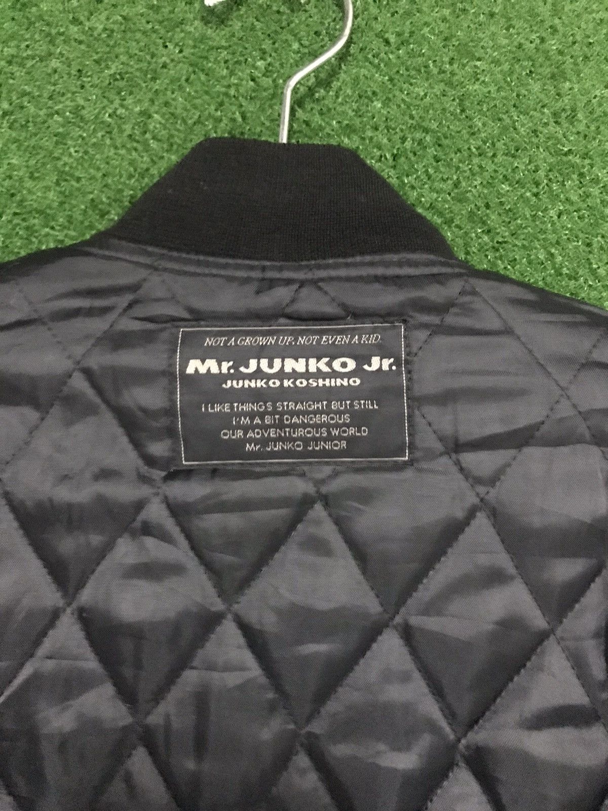 Junko Shimada 🔥Mr Junko Koshino Big Logo Bomber Jacket Bold Japanese Style Size US M / EU 48-50 / 2 - 10 Thumbnail