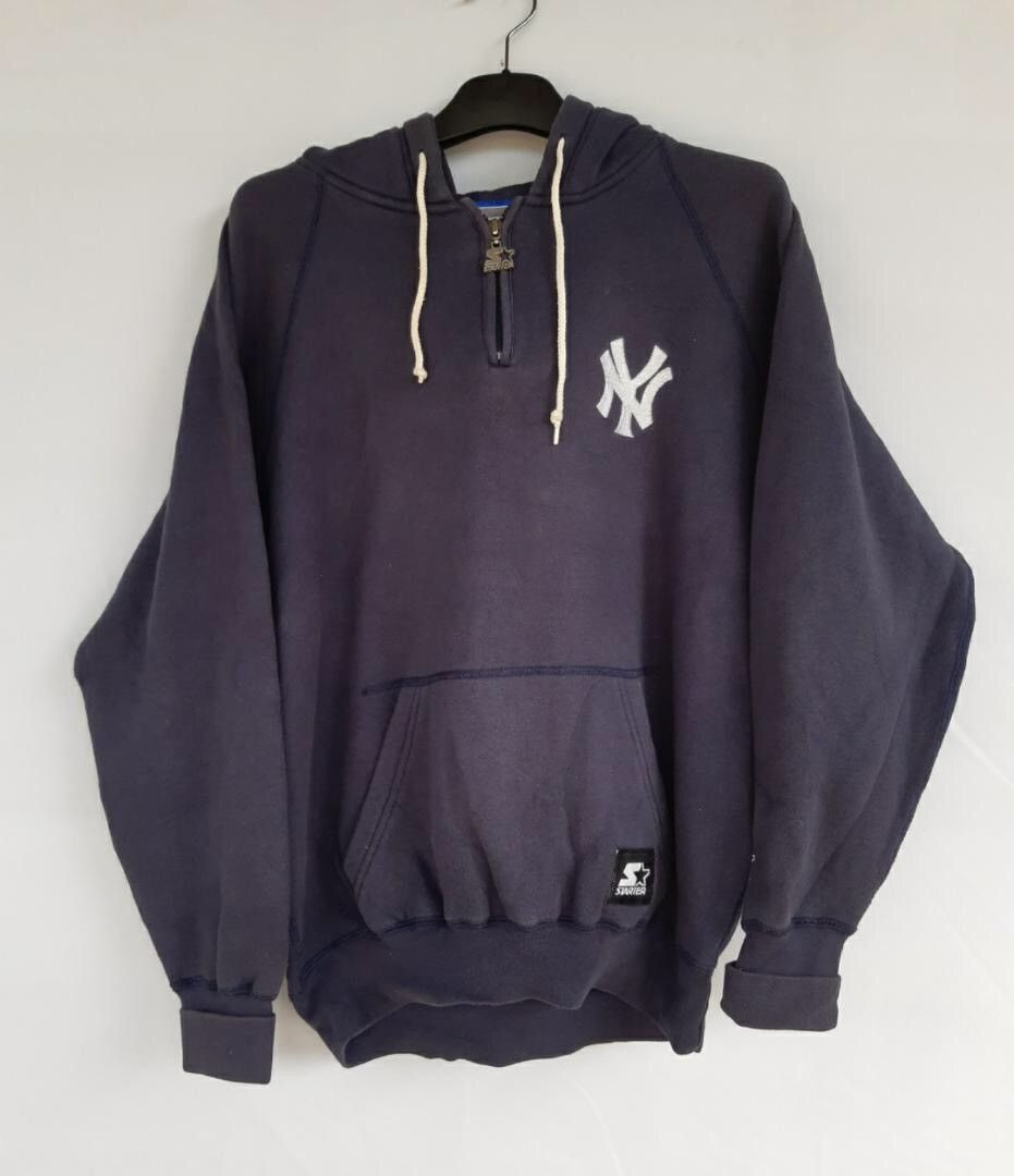 New York Yankees RARE!! Vintage NY Yankees Big Logo Sweatshirt Size US L / EU 52-54 / 3 - 4 Thumbnail