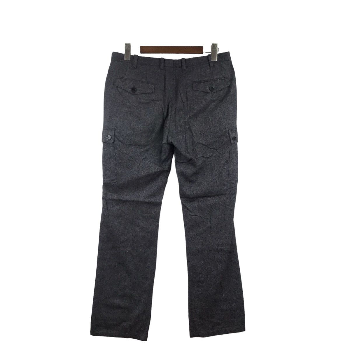 Burberry BURBERRY Black Label Grey Multi Pocket Cargo Pant Size US 33 - 7 Thumbnail