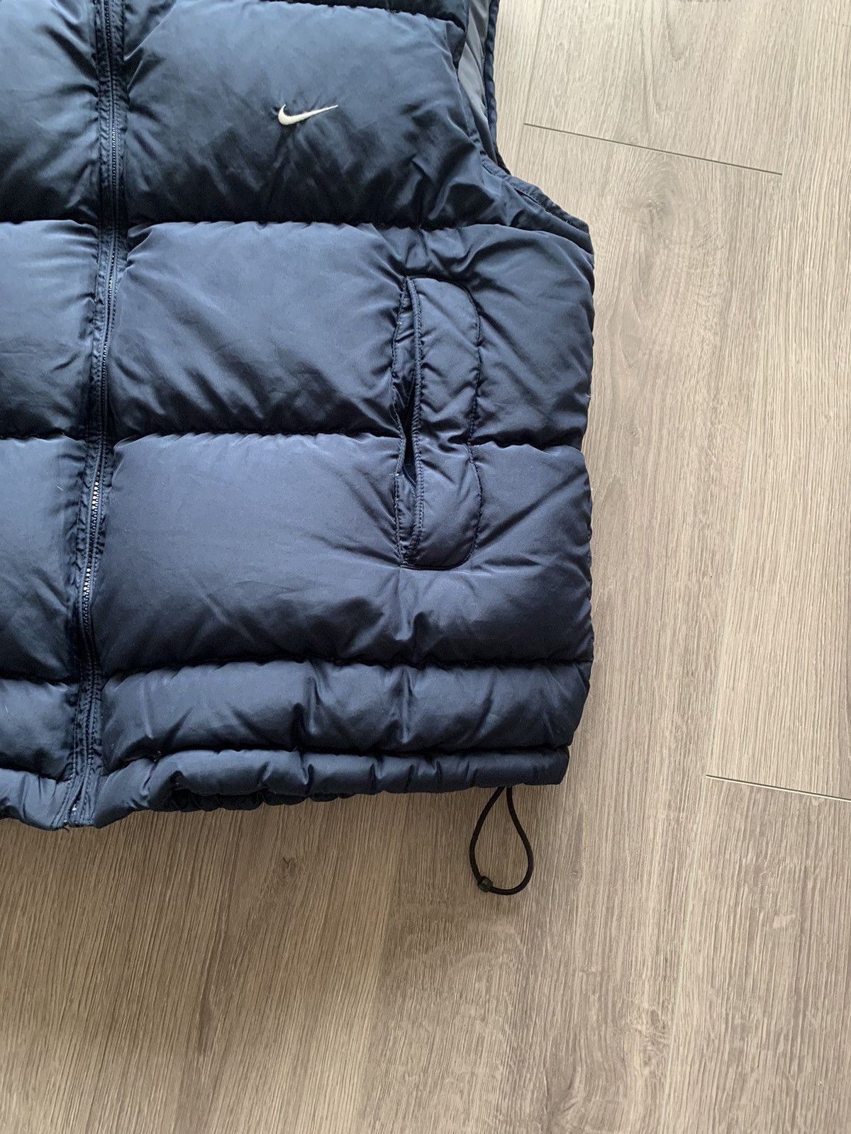 Nike Vintage Nike 90's Swoosh Puffer Vest Y2K/YKK Size US L / EU 52-54 / 3 - 5 Thumbnail