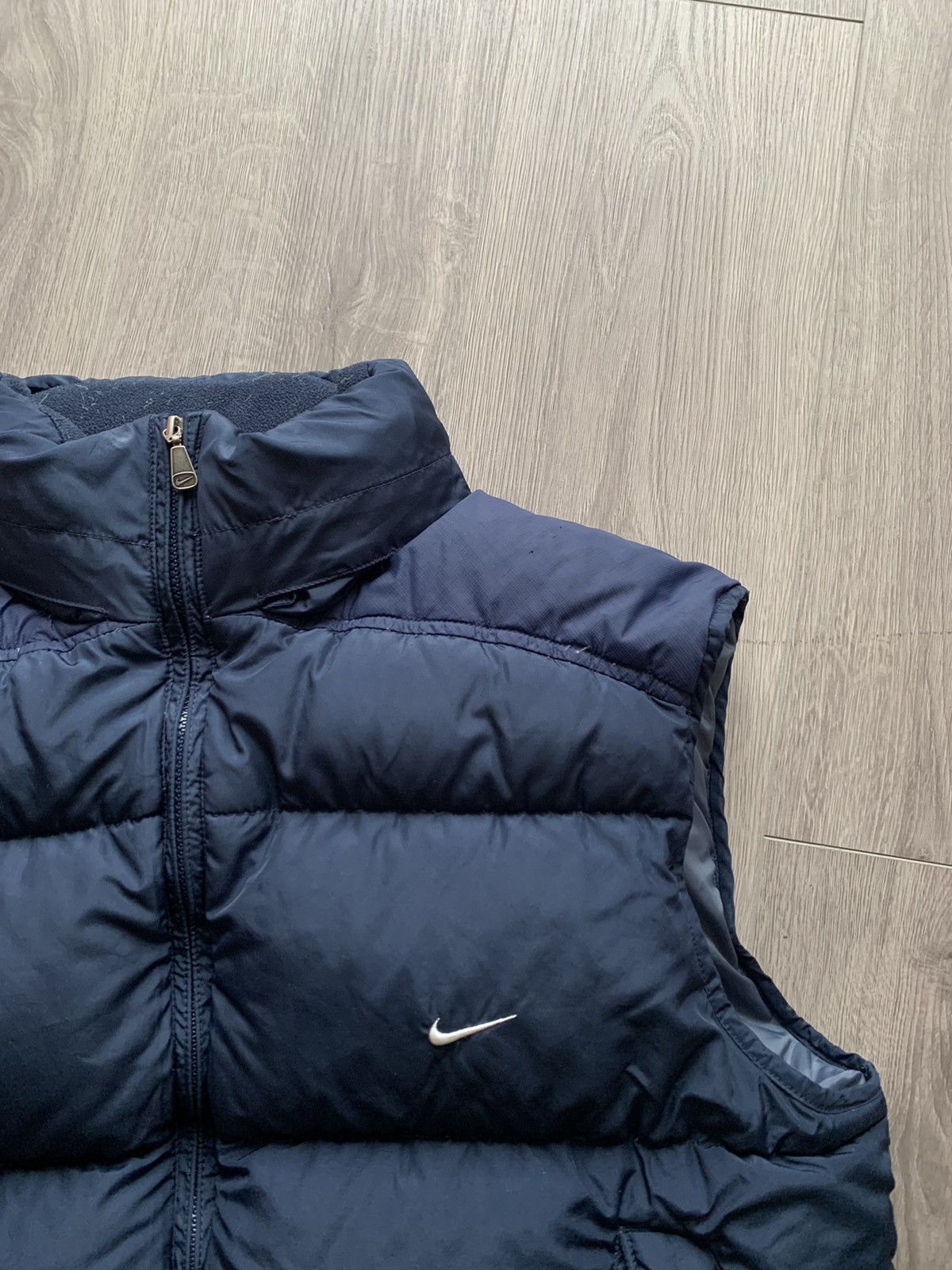 Nike Vintage Nike 90's Swoosh Puffer Vest Y2K/YKK Size US L / EU 52-54 / 3 - 4 Thumbnail