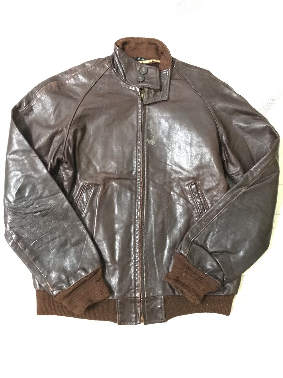 Golden Bear × Shinola Shinola x Golden Bear Varsity Jacket Brown