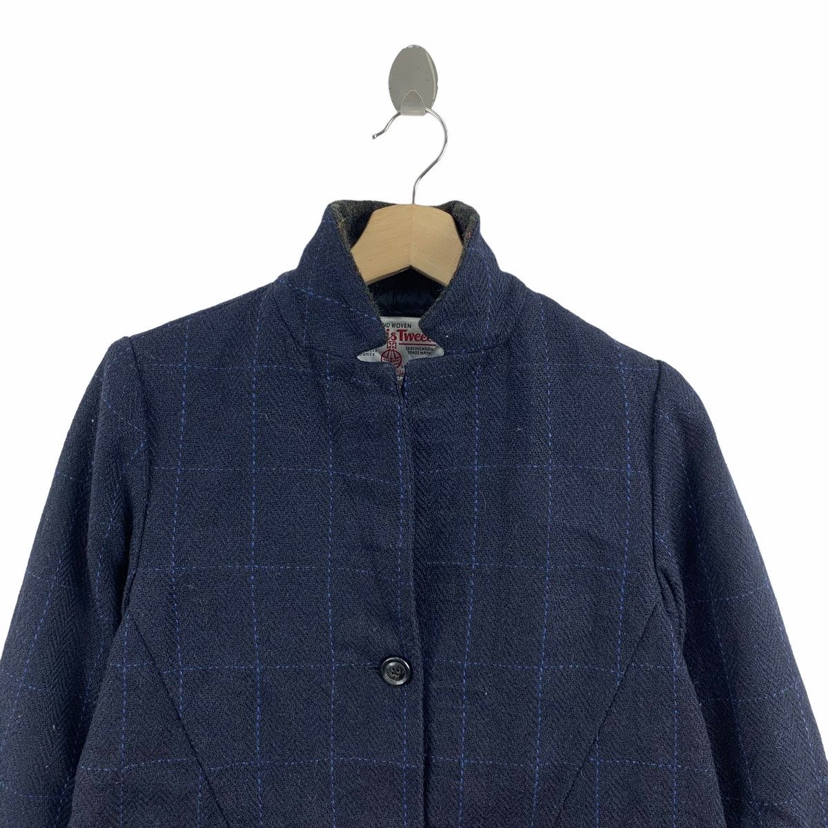 Harris Tweed Vintage Harris Tweed Sevendays Sunday Wool Long Coat Size US L / EU 52-54 / 3 - 2 Thumbnail