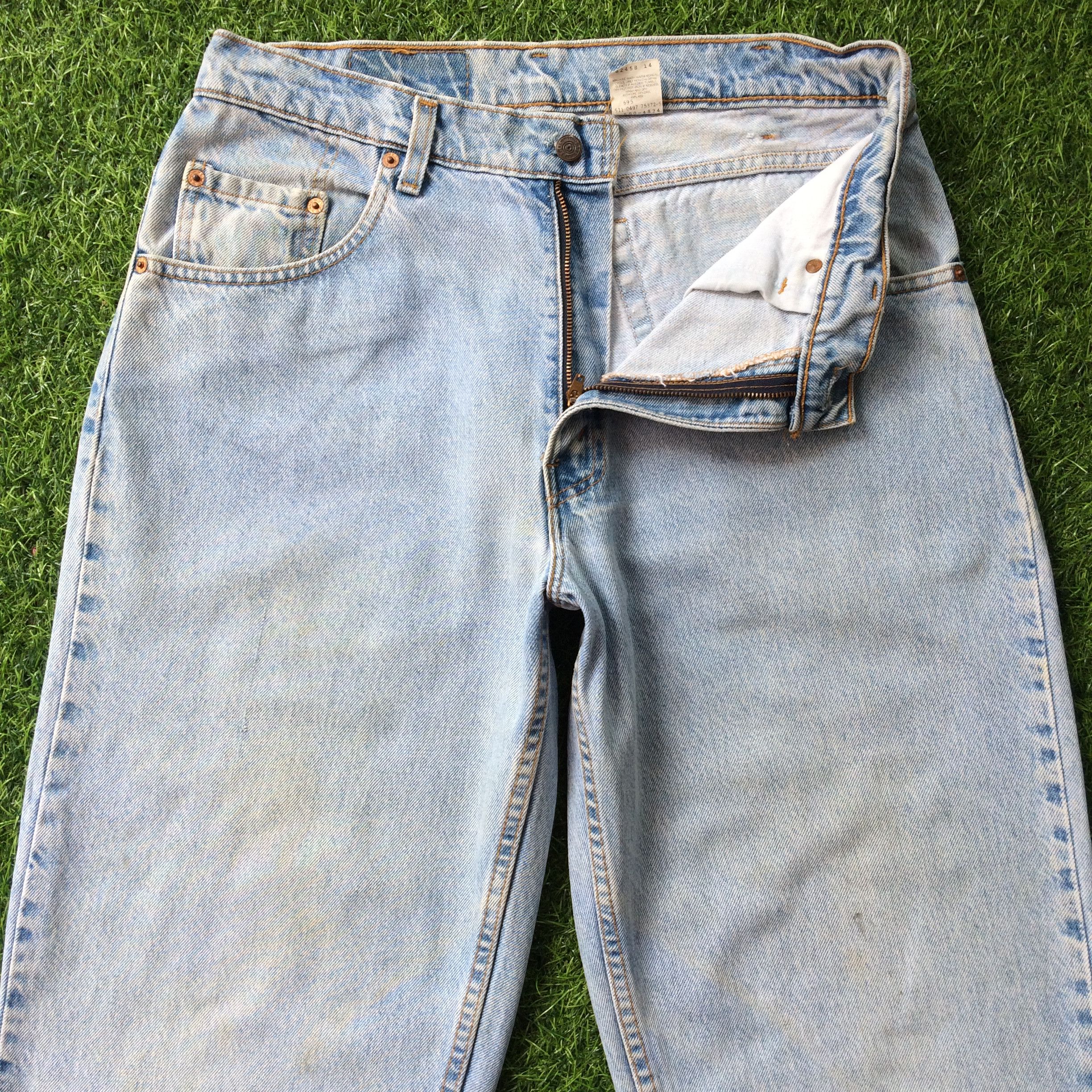 Levi's Levis 560 Light Wash Tall Jeans #B-1138 Size US 32 / EU 48 - 3 Thumbnail