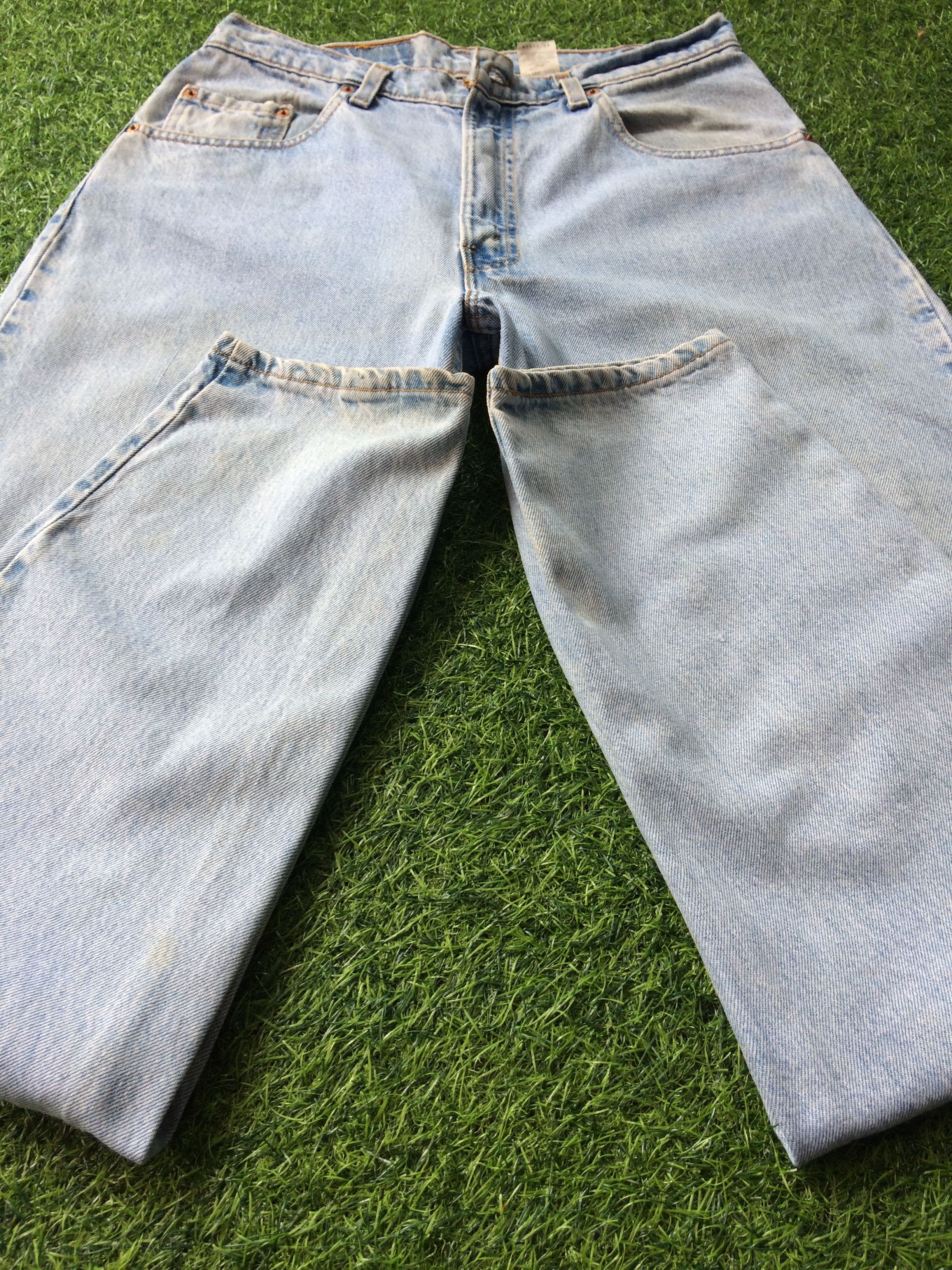 Levi's Levis 560 Light Wash Tall Jeans #B-1138 Size US 32 / EU 48 - 5 Thumbnail
