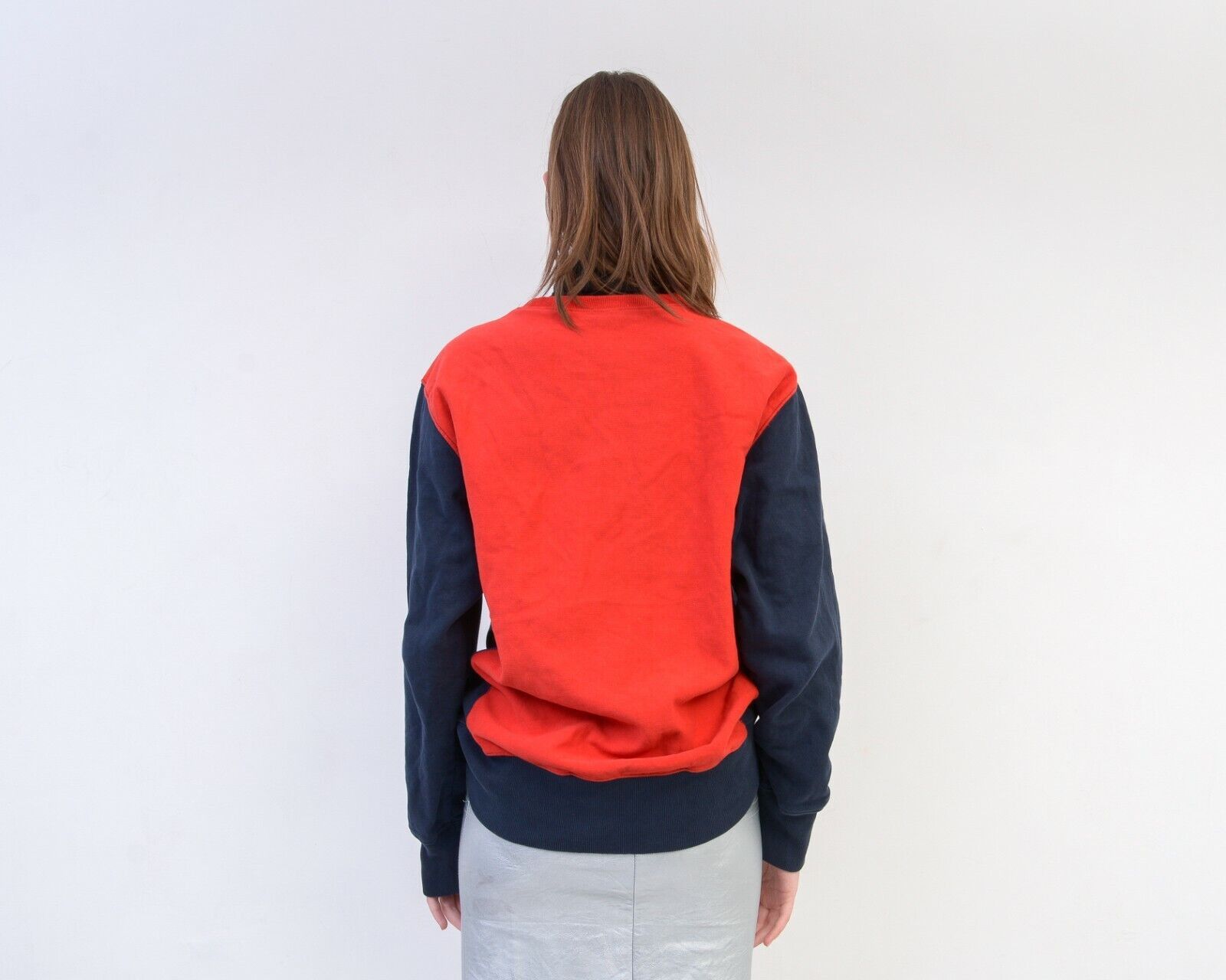 Champion × Vintage Jumper Sweatshirt Pullover Classic Red Blue White Casual Size XL / US 12-14 / IT 48-50 - 4 Thumbnail