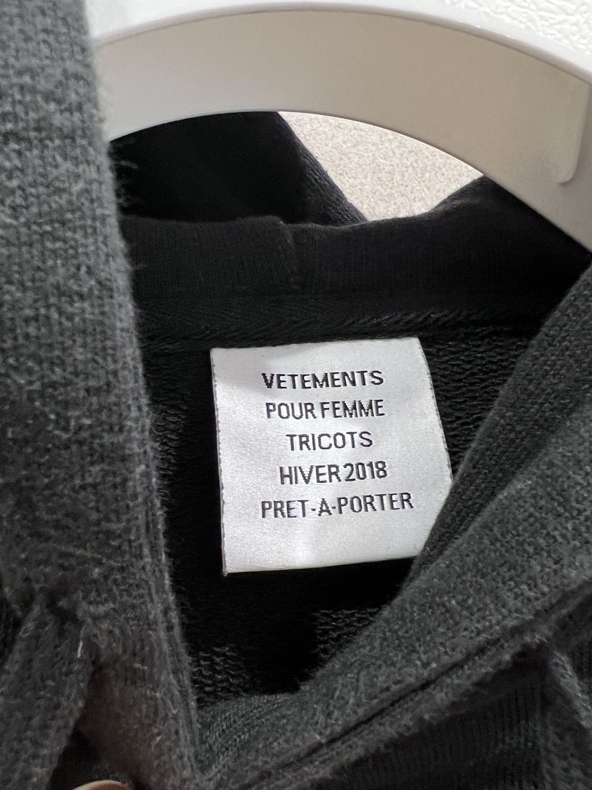 Vetements Vetements Automne Hiver Layered hoodie Size US XS / EU 42 / 0 - 3 Thumbnail