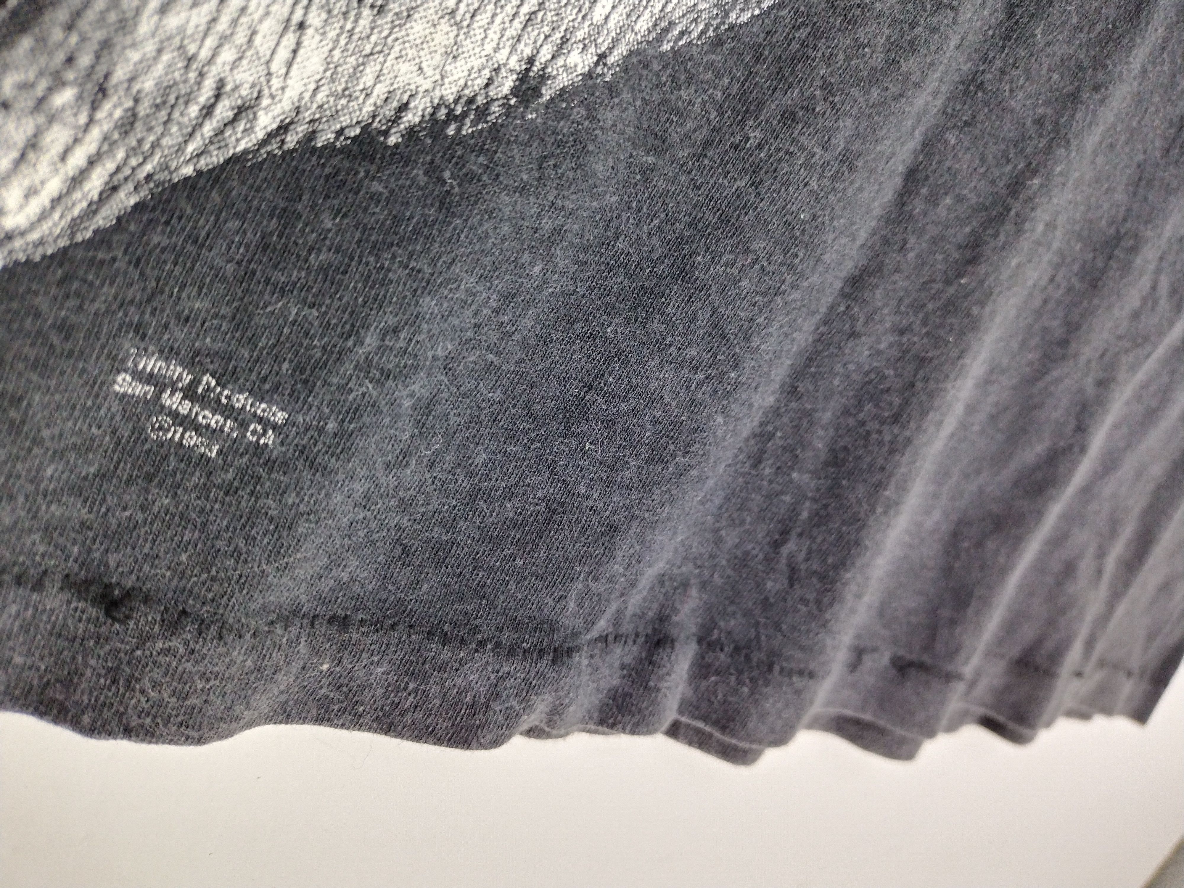 Vintage Vintage 90s Wolf Wild Animal Life Inspire Big Graphic Tee Size US L / EU 52-54 / 3 - 4 Thumbnail