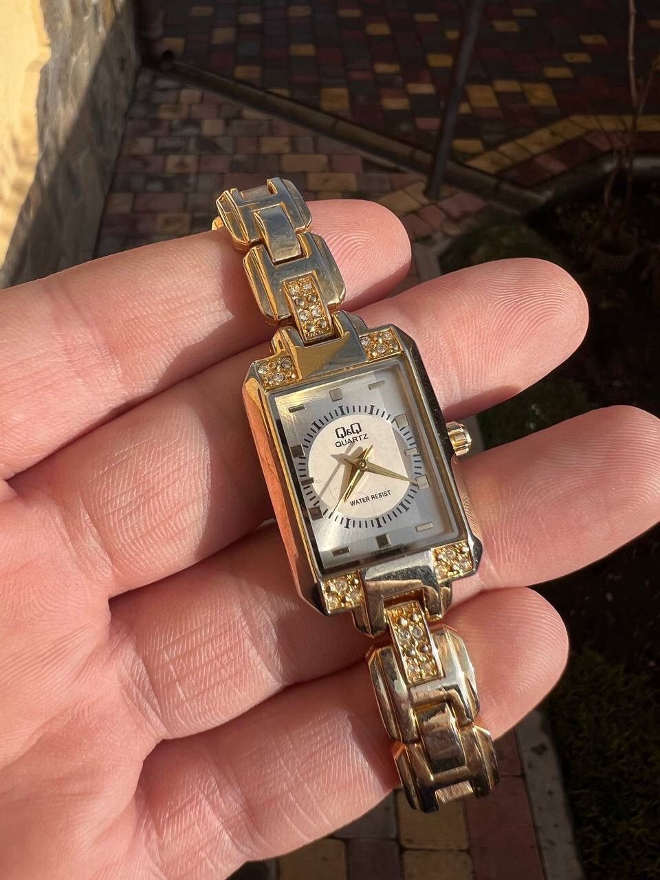 Japanese Brand × Jewelry × Vintage RETRO Japan Stylish Fashion Watch Q&Q Bracelet Futuristic Size ONE SIZE - 4 Thumbnail