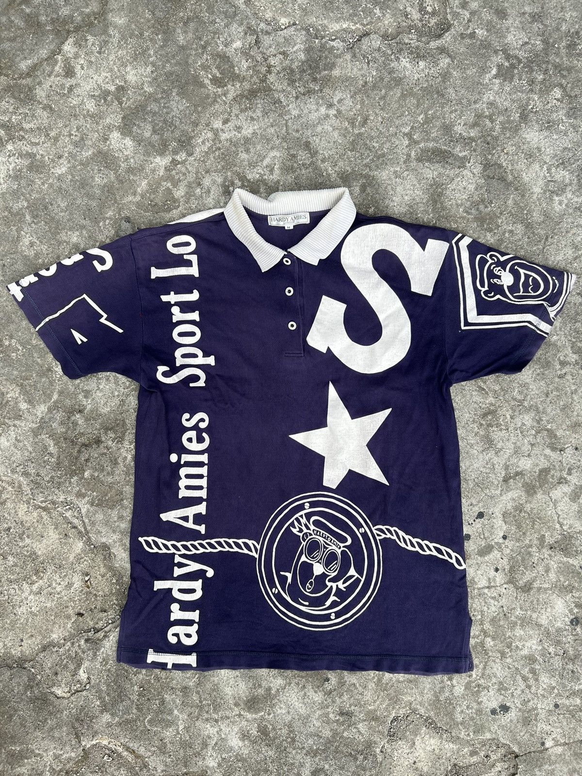 Vintage Hardy Amies London polos shirt