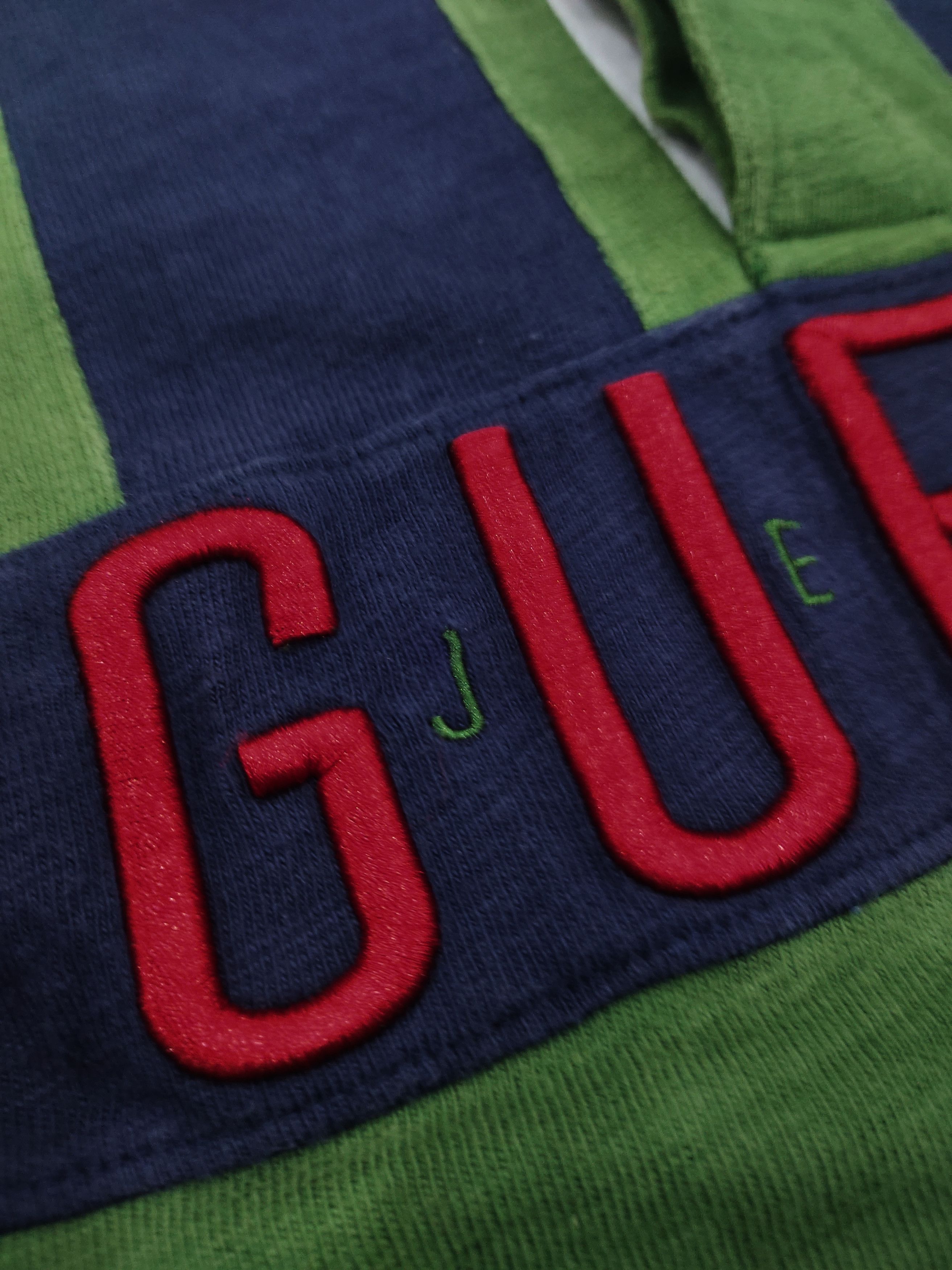 Guess × Vintage Vintage Guess Jeans Polo Long Sleve Shirt Size US XL / EU 56 / 4 - 5 Thumbnail