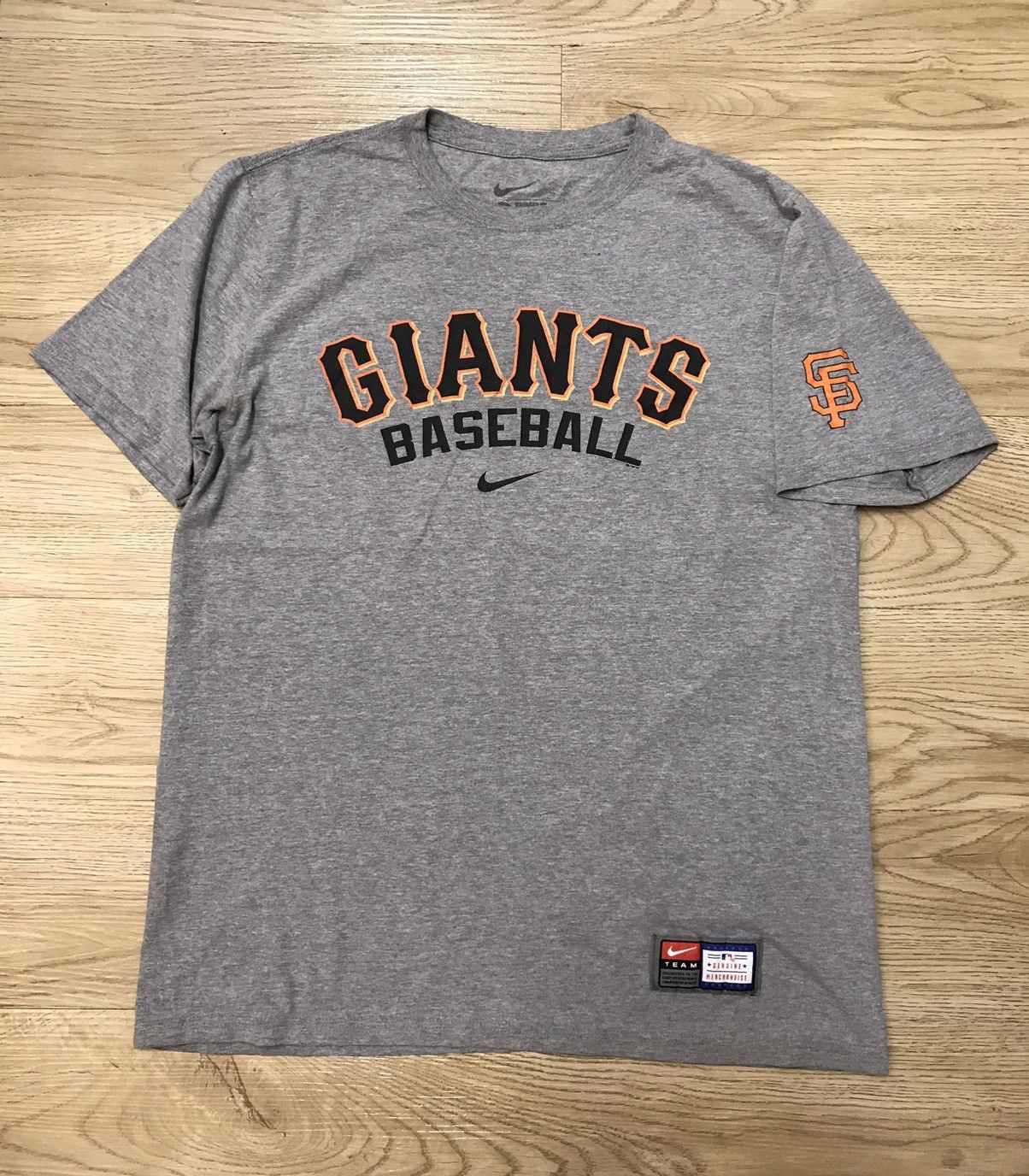 MLB × Nike NIKE Giant SF Baseball Tee Size US L / EU 52-54 / 3 - 2 Thumbnail