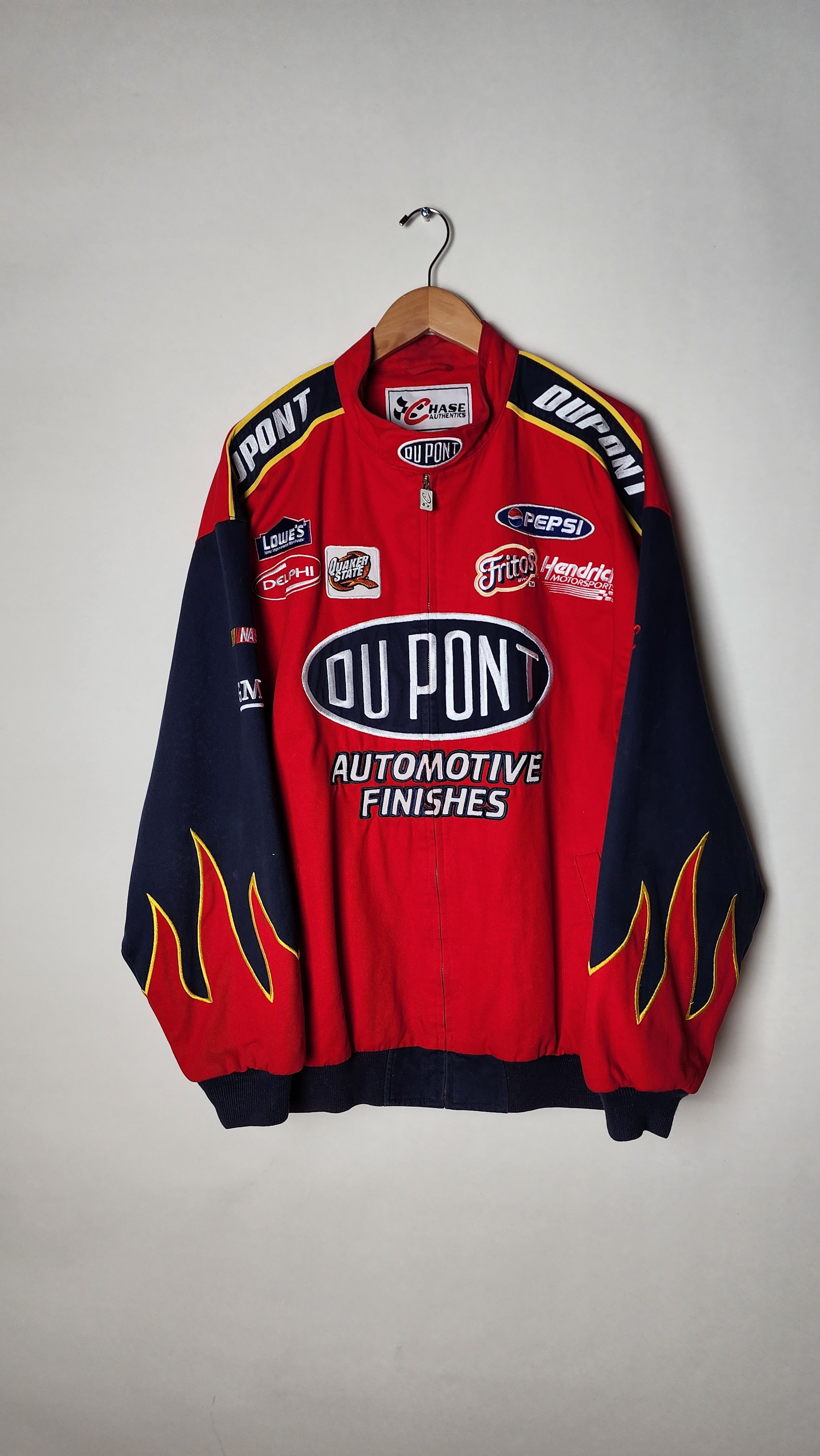 Jeff Hamilton Chase Authentics Nascar Jeff Gordon Racing Jacket w Snap ...