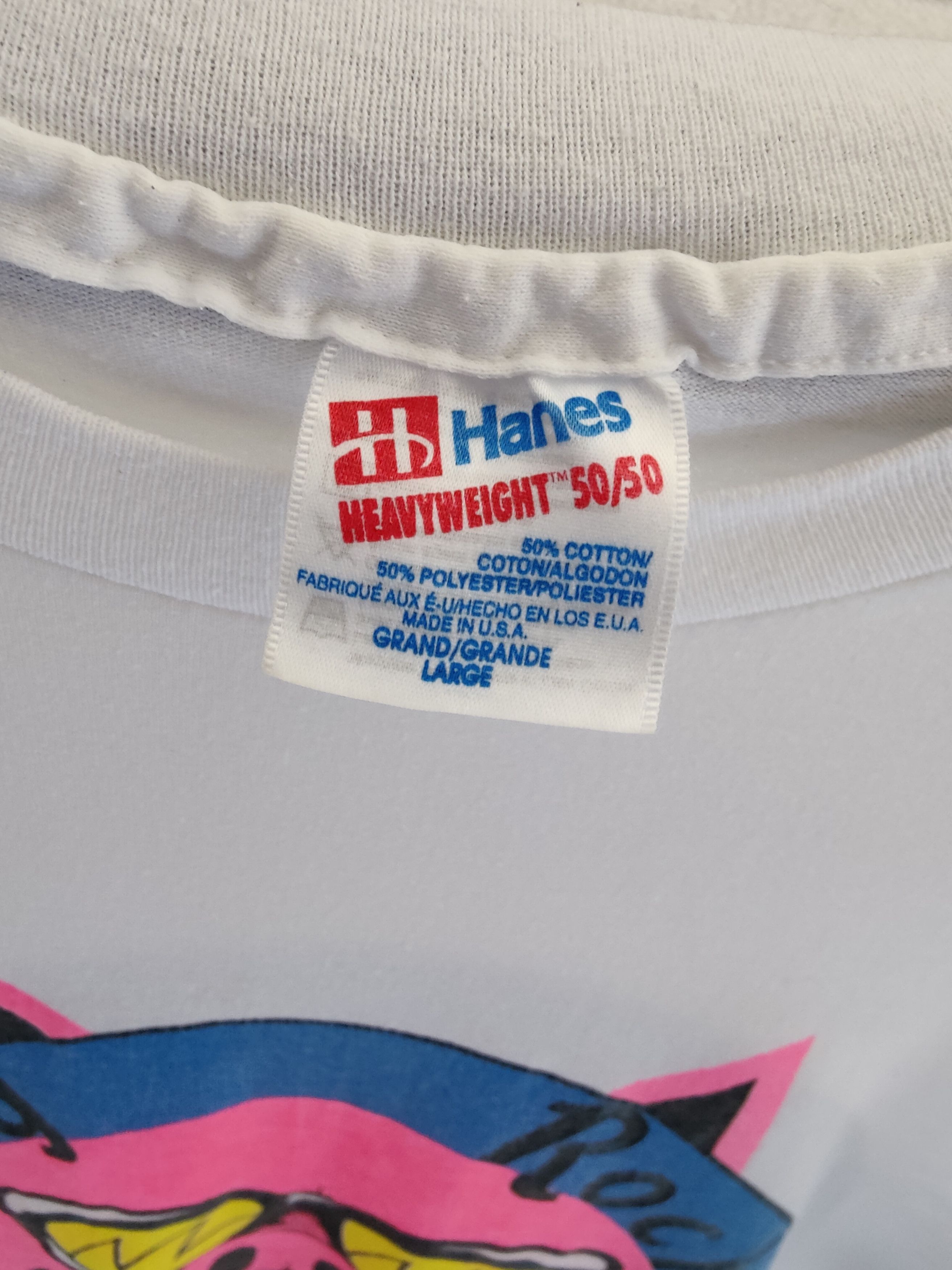 Hanes Hog Rock Cafe 🐷 Hard Rock Cafe Parody Tee (double-sided) Size US L / EU 52-54 / 3 - 4 Thumbnail