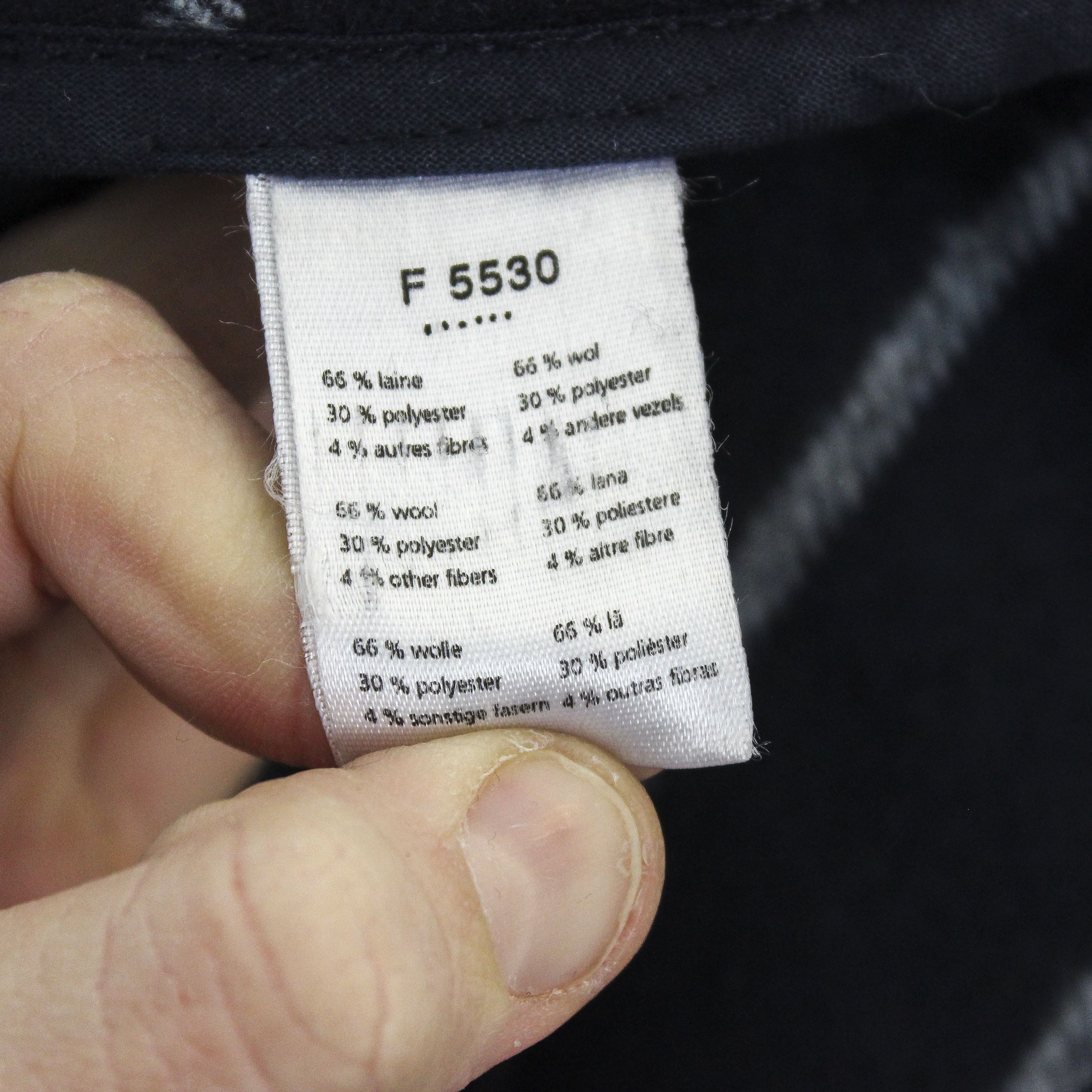 Lacoste Women UK 10 Duffle EU 38 Coat Jacket Wool Navy US 6 Hooded M Size M / US 6-8 / IT 42-44 - 6 Thumbnail