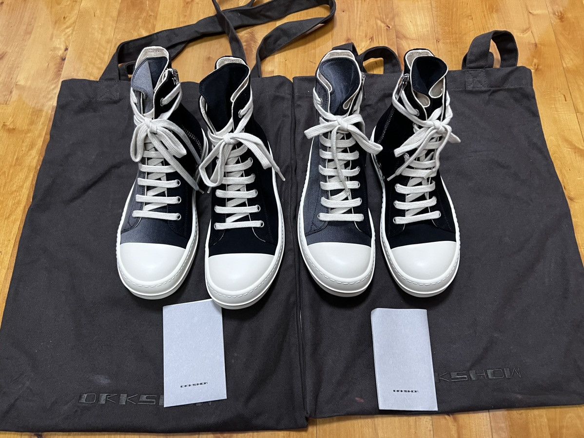 Rick Owens Drkshdw Rick owens fw19 gradient ramones high top sneakers sz36 Size US 6 / IT 36 - 8 Thumbnail