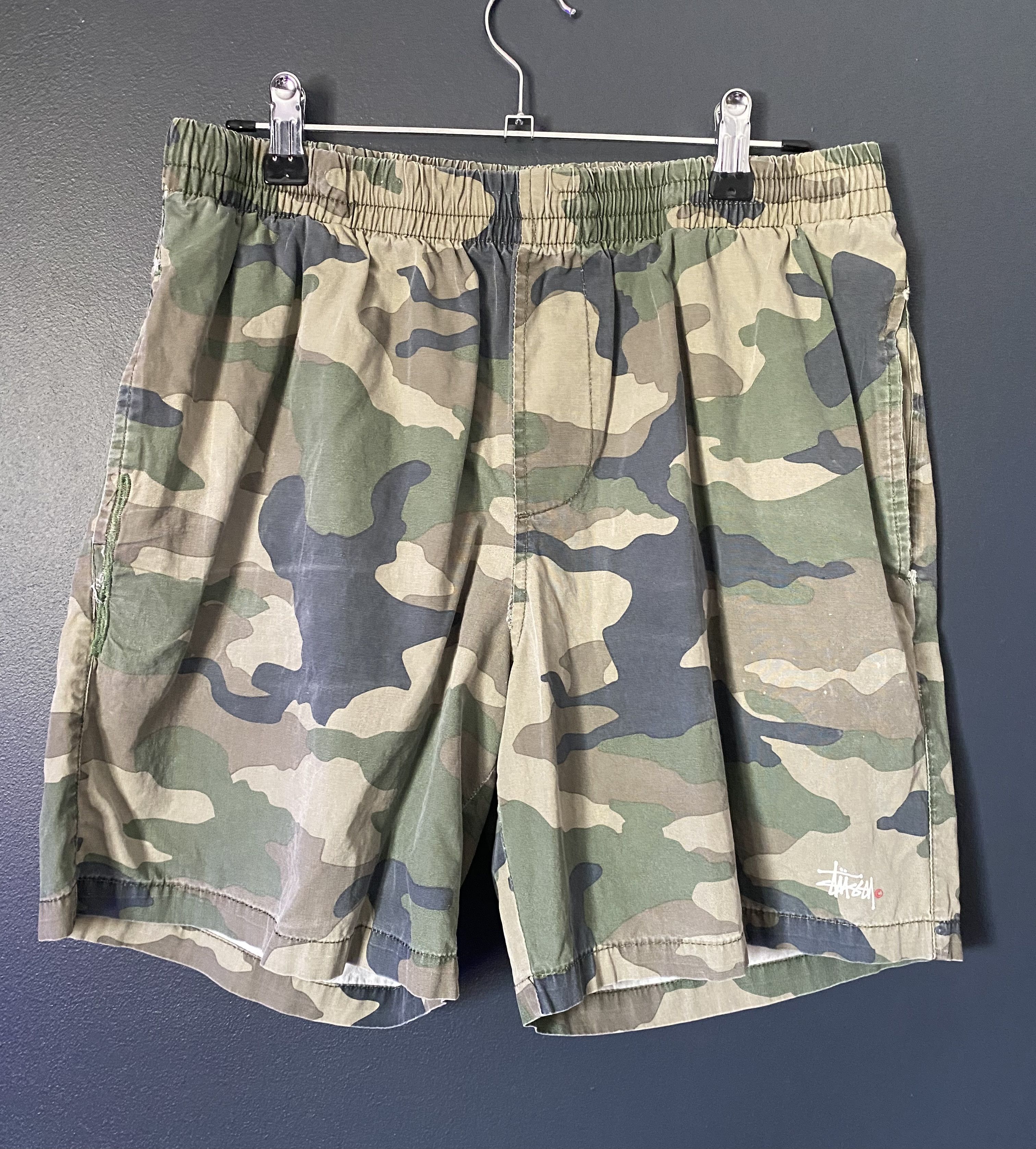 Stussy Camo Shorts | Grailed