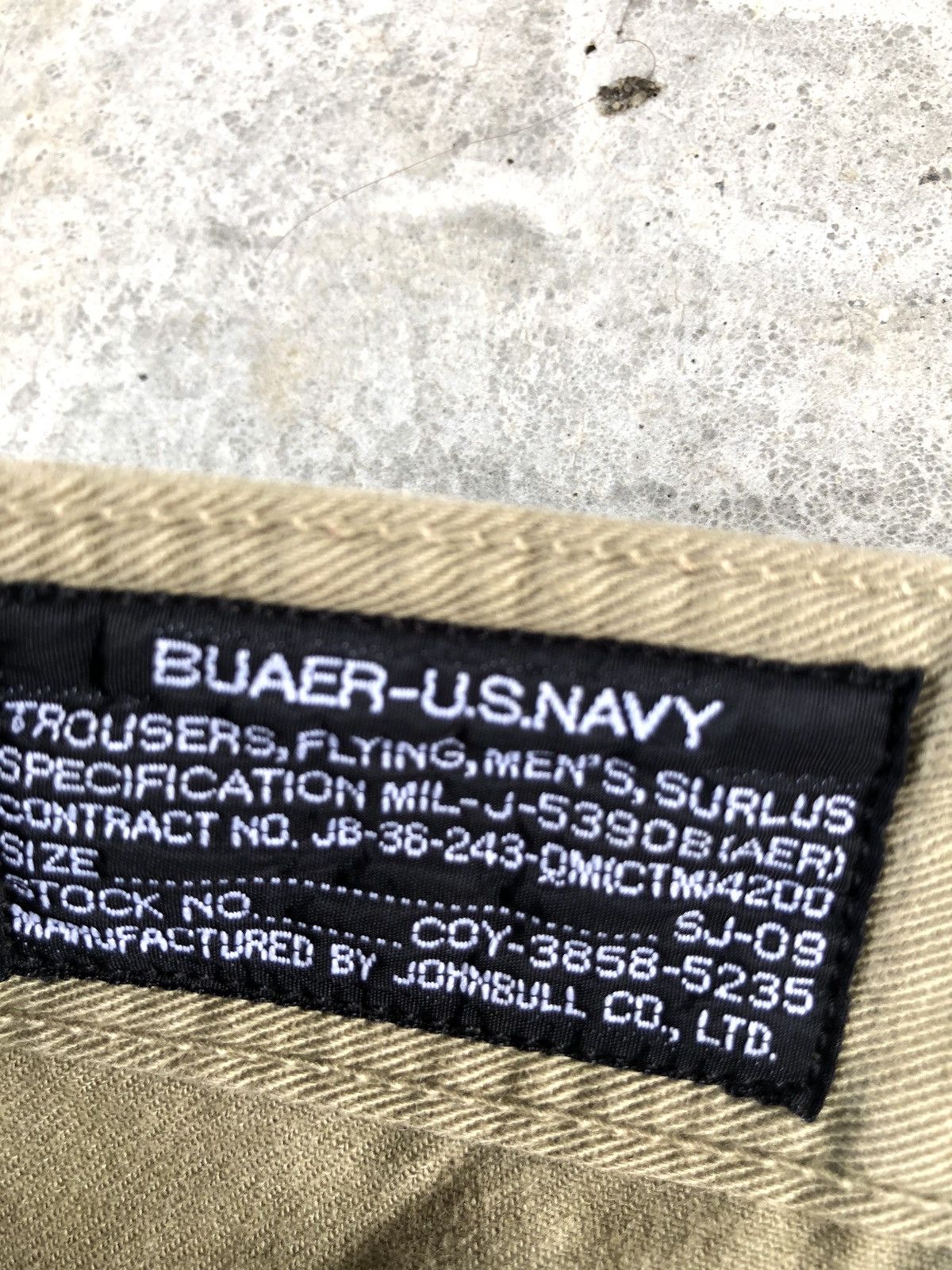 Vintage John Bull Buaer US Navy Monkey Pants