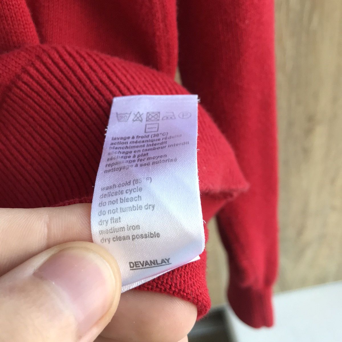 Lacoste × Vintage 90’s Vintage Lacoste Sweater Archival Clothing Size US M / EU 48-50 / 2 - 6 Thumbnail