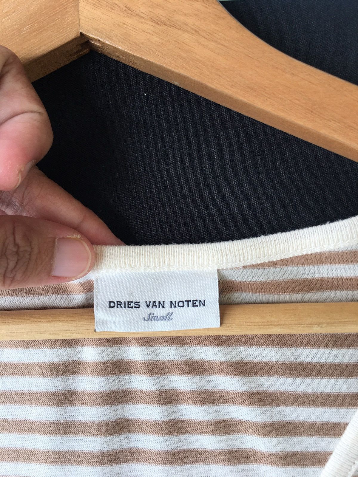 Dries Van Noten Rare Dries Van Noten Stripes Longsleeve Shirt Size US S / EU 44-46 / 1 - 7 Thumbnail