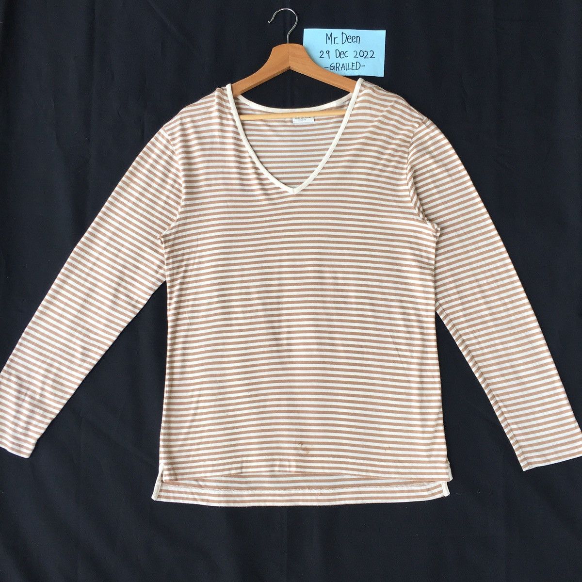 Dries Van Noten Rare Dries Van Noten Stripes Longsleeve Shirt Size US S / EU 44-46 / 1 - 1 Thumbnail