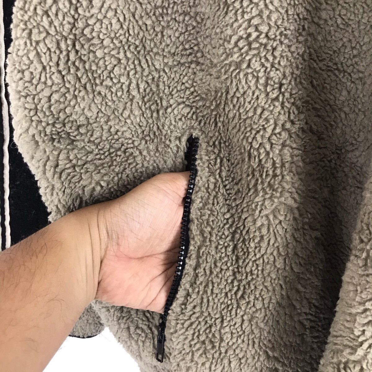 Other Vintage DaHui Hawaii Fleece Sherpa Zipper Jacket Size US L / EU 52-54 / 3 - 3 Thumbnail